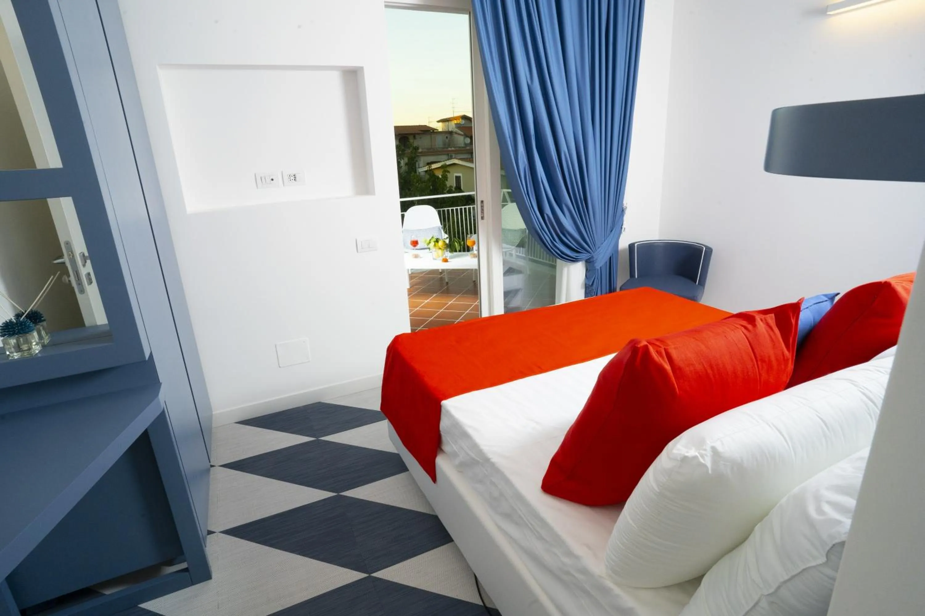 Bed in Villa Cettina Boutique Hotel