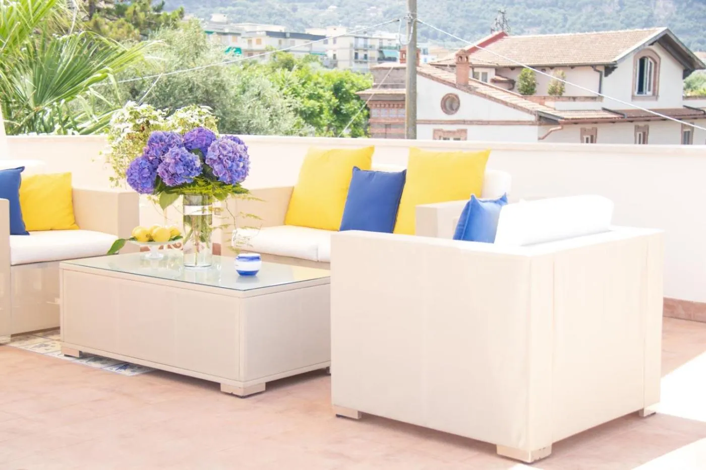 Patio in Villa Cettina Boutique Hotel