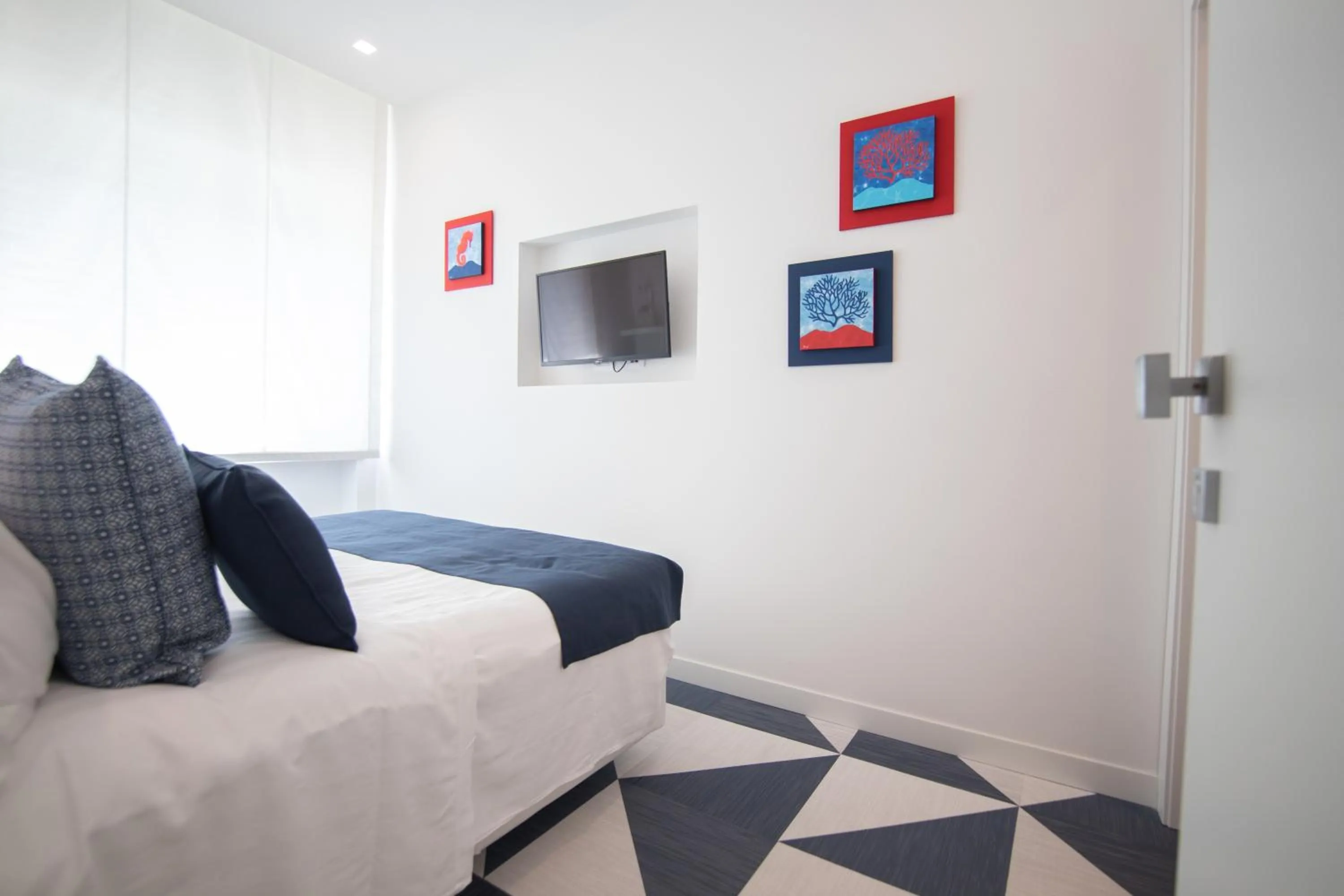 Bed in Villa Cettina Boutique Hotel