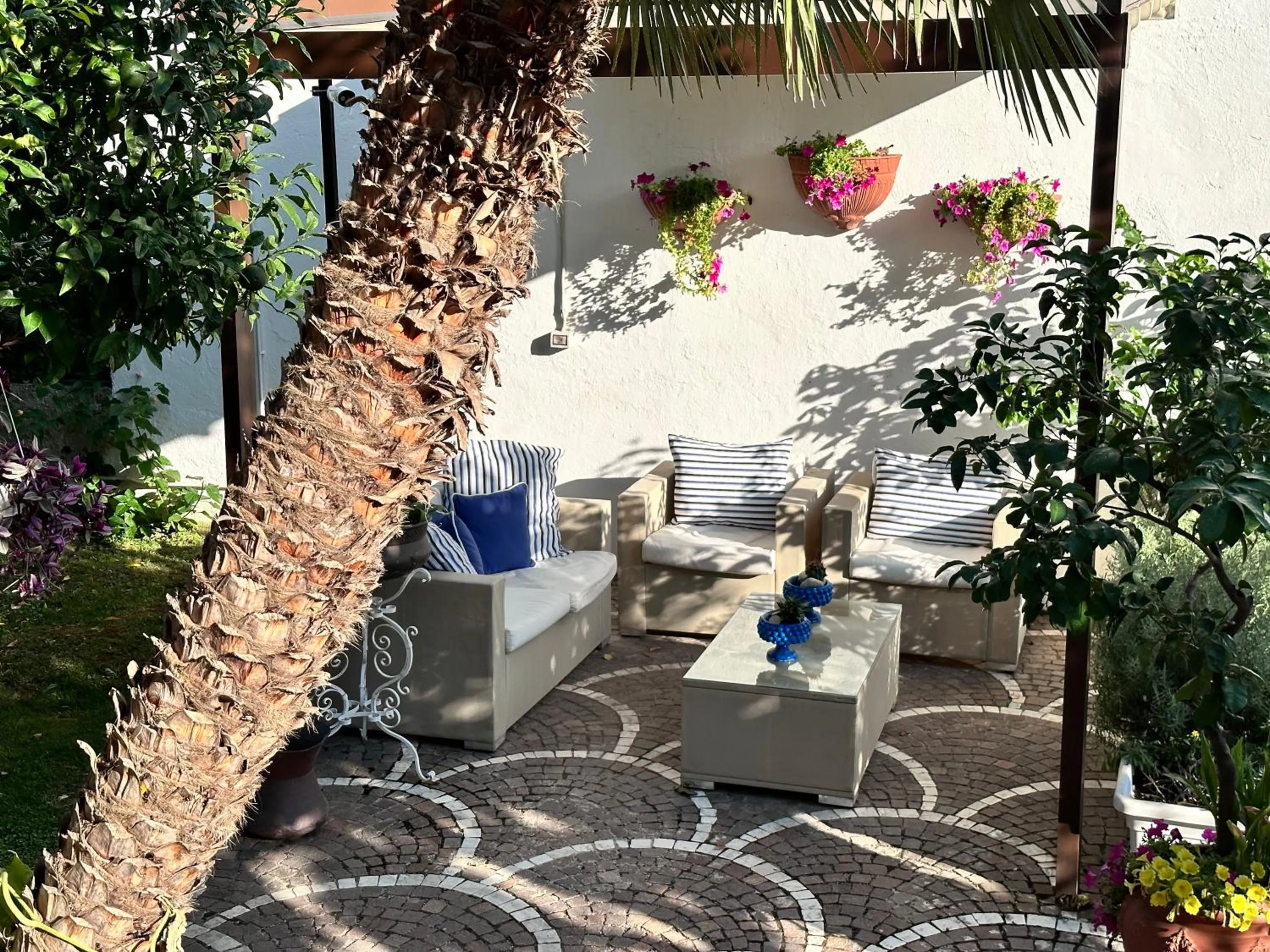 Balcony/Terrace in Villa Cettina Boutique Hotel