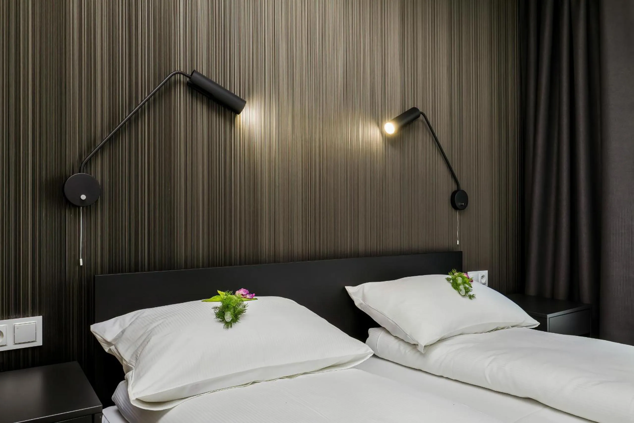 Bedroom, Bed in Modern City Center Apartments by Noclegi Renters