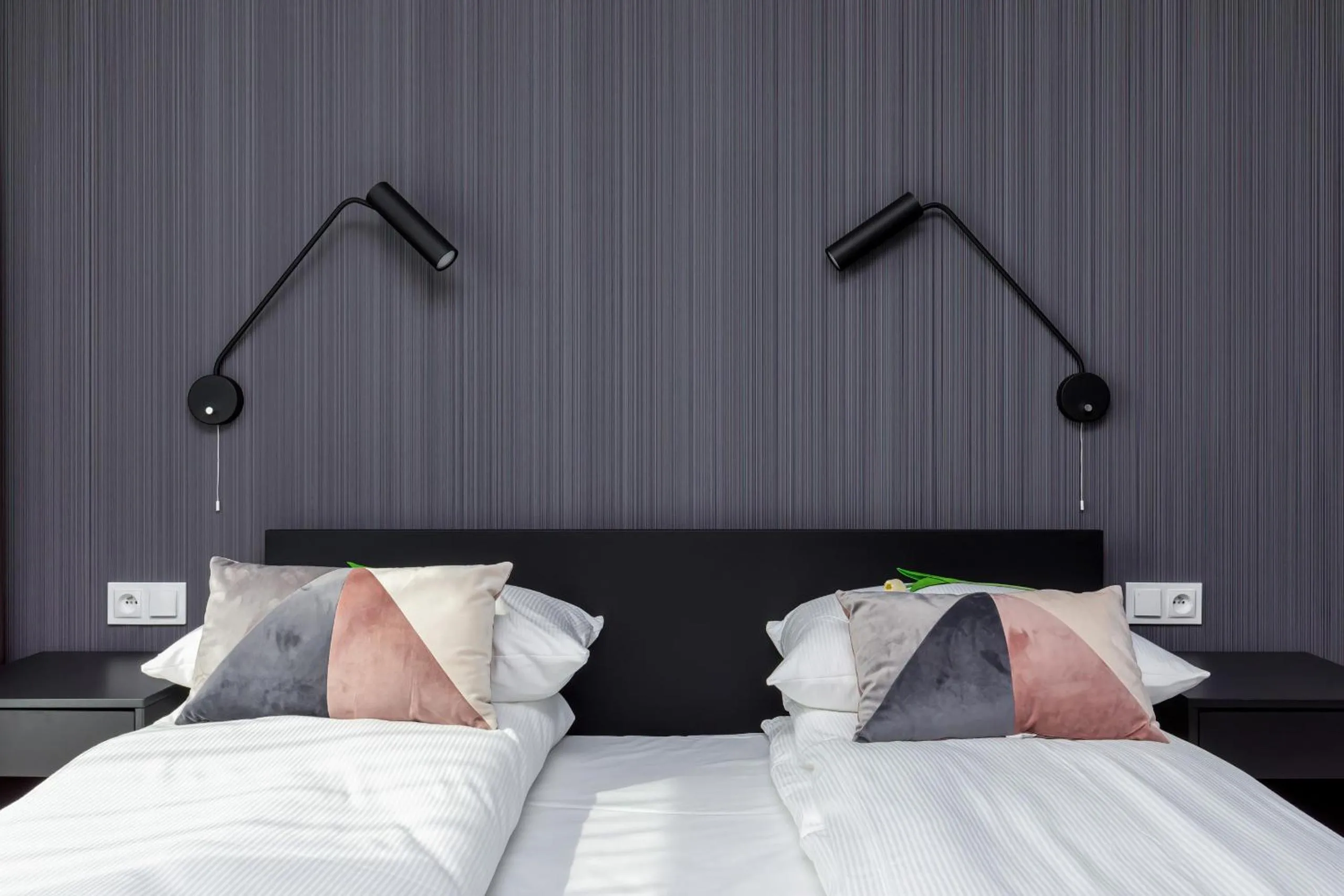 Bedroom, Bed in Modern City Center Apartments by Noclegi Renters