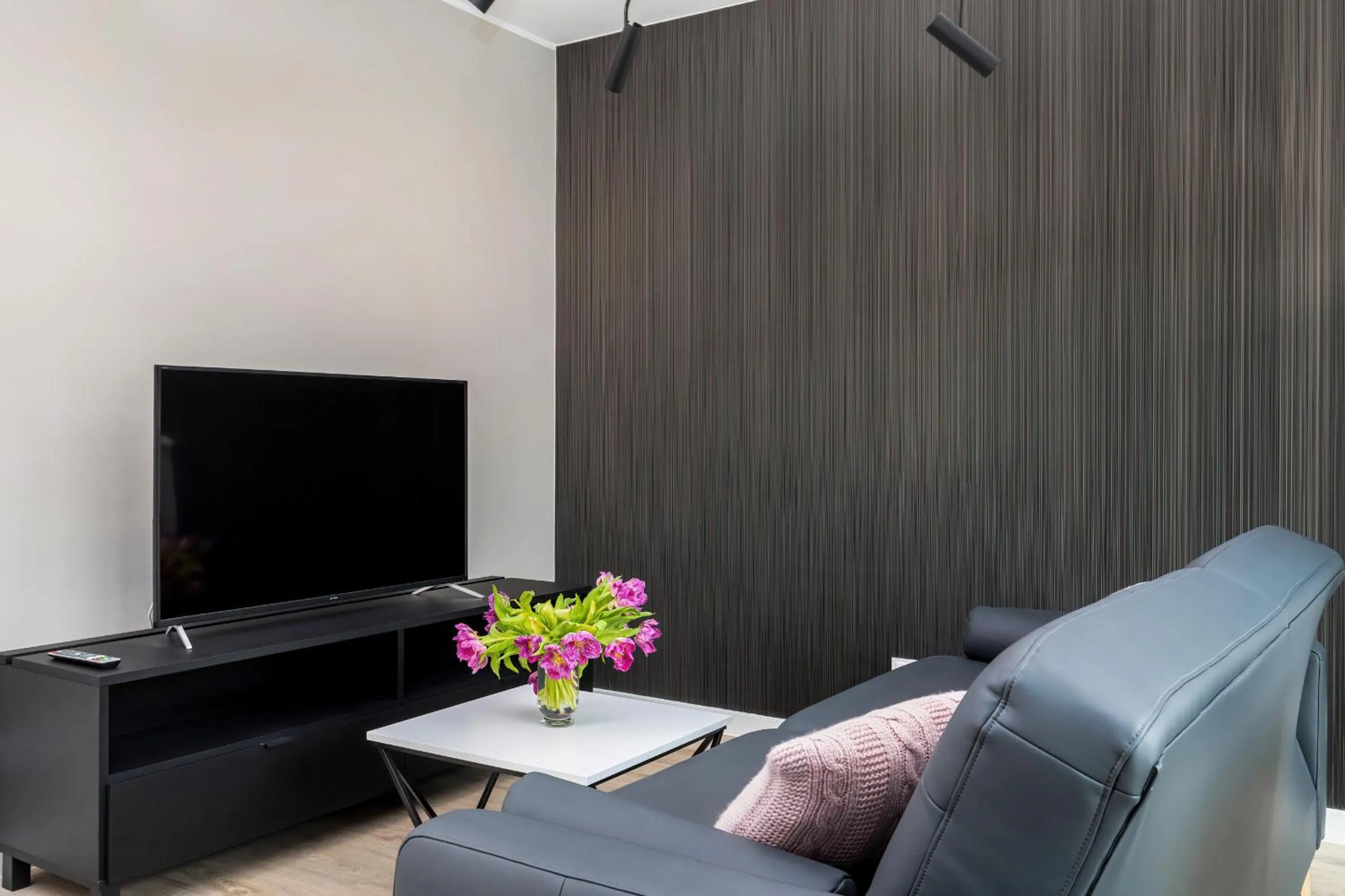 Living room in Modern City Center Apartments by Noclegi Renters