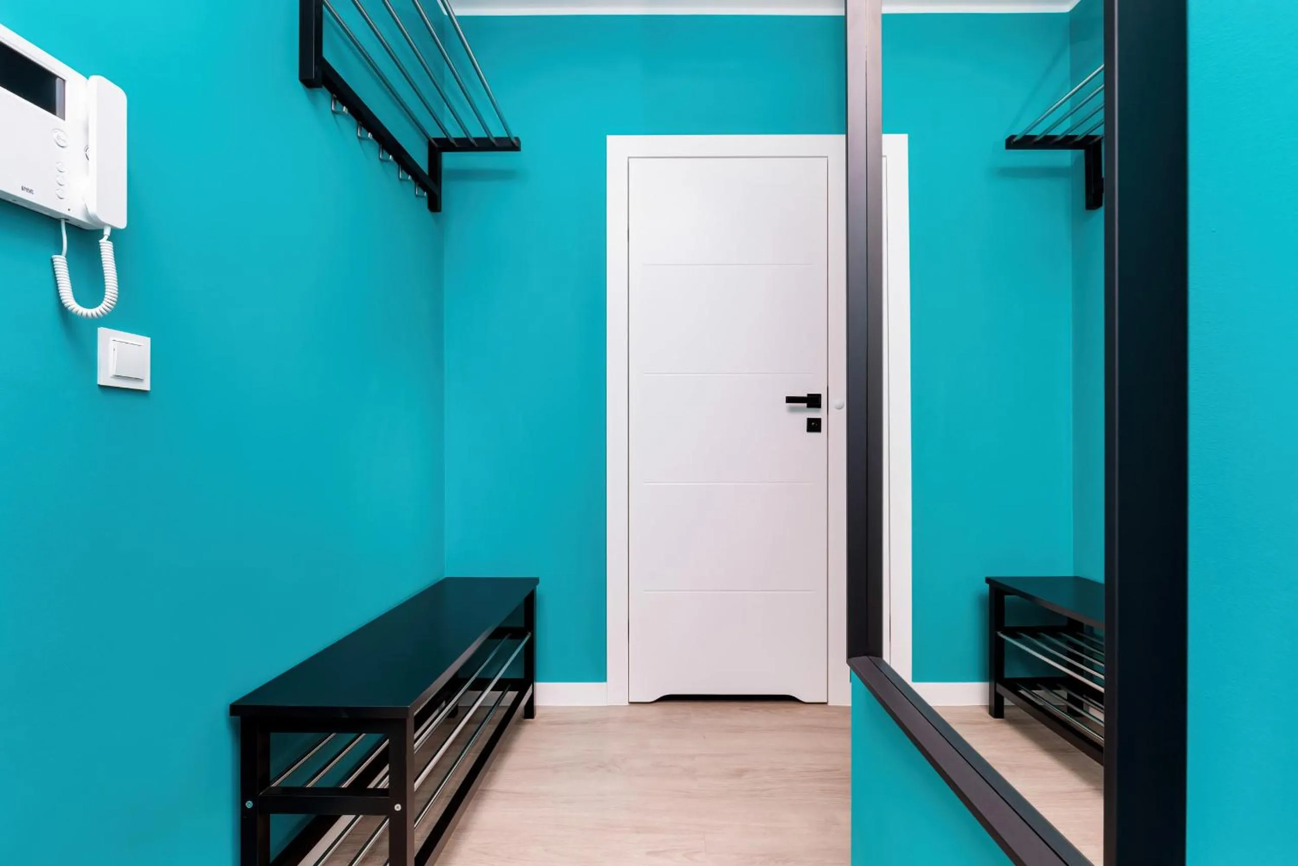 Floor plan in Modern City Center Apartments by Noclegi Renters