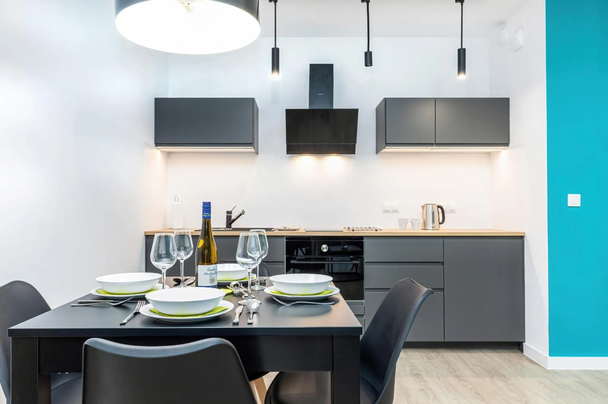 Floor plan in Modern City Center Apartments by Noclegi Renters