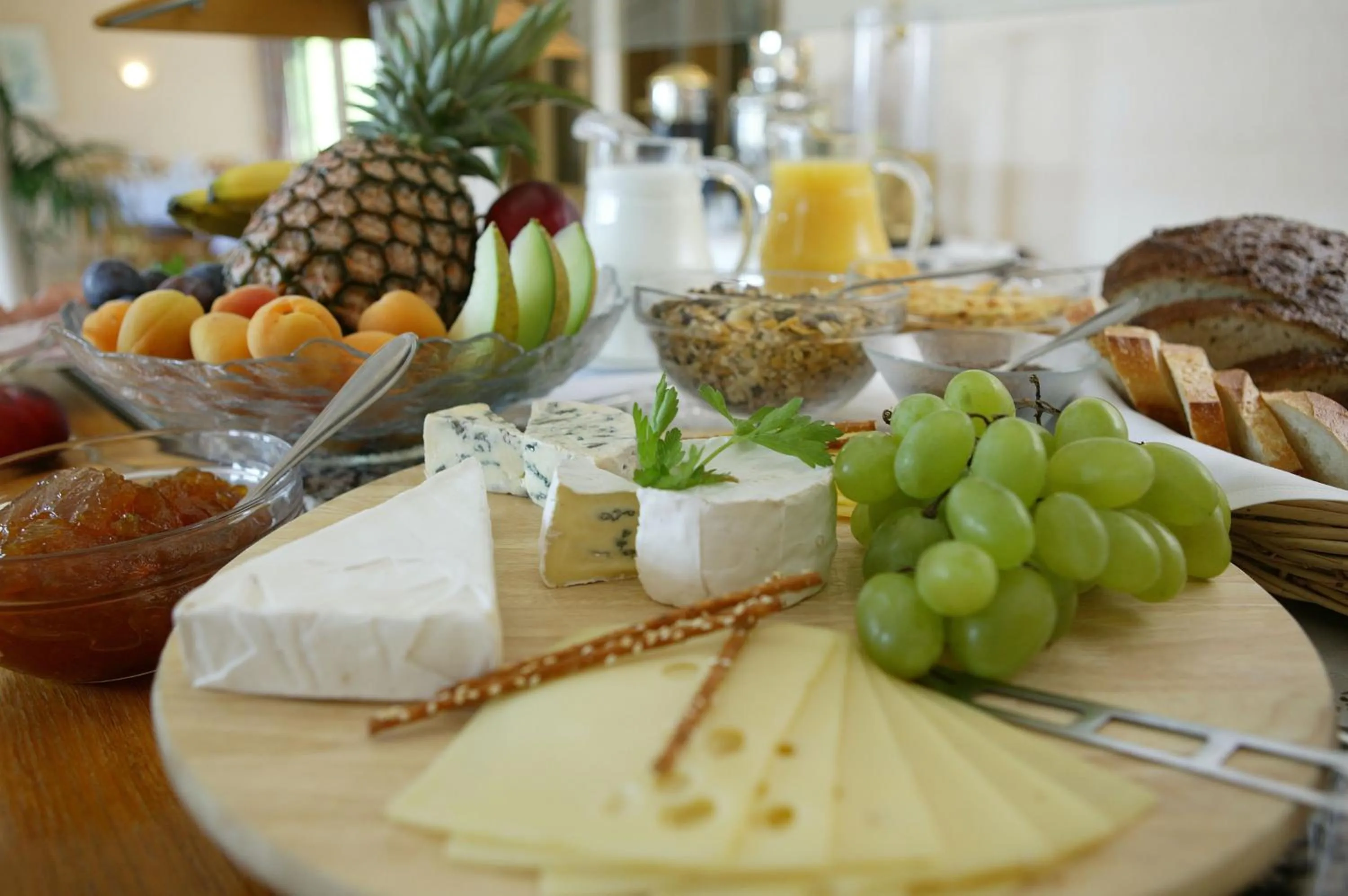 Food close-up in Hotel-Restaurant Birkenhof