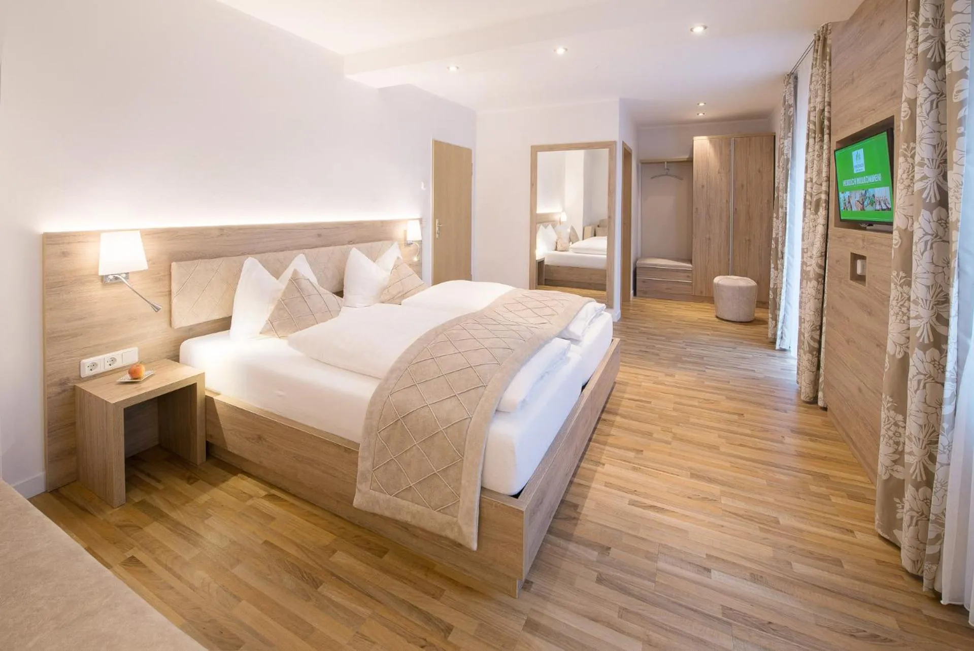 Bed in Hotel-Restaurant Birkenhof