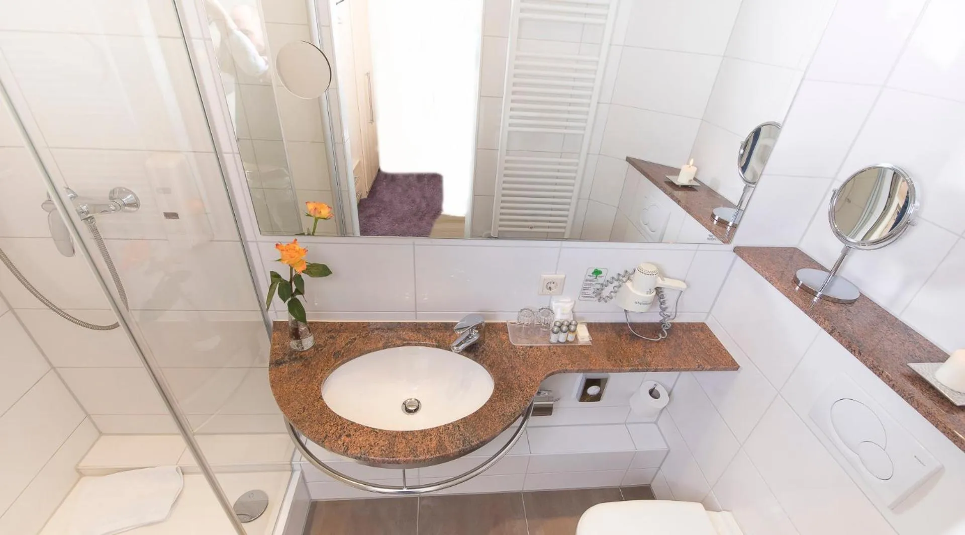 Bathroom in Hotel-Restaurant Birkenhof