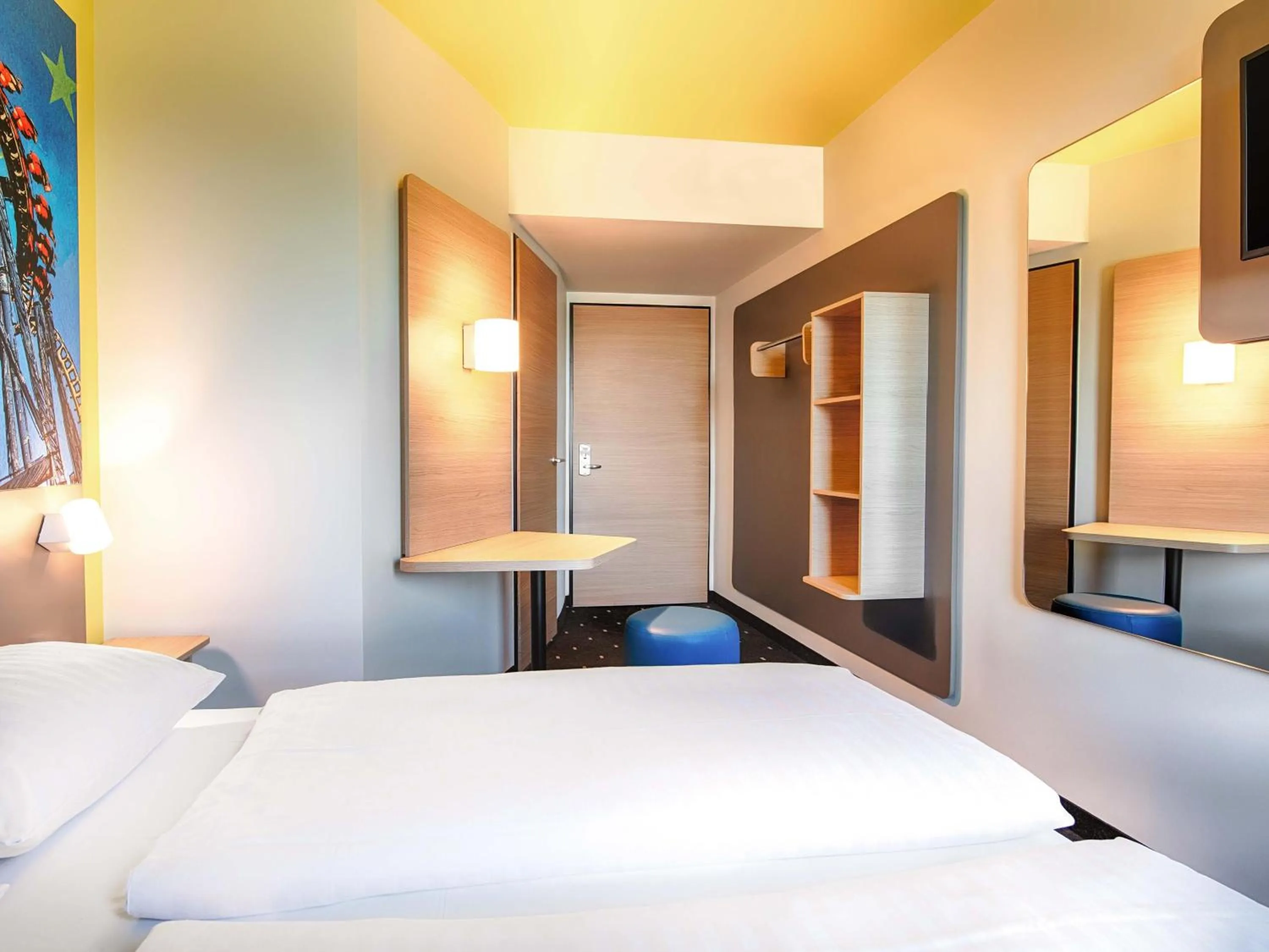 Photo of the whole room, Bed in B&B Hotel Rust-Ettenheim