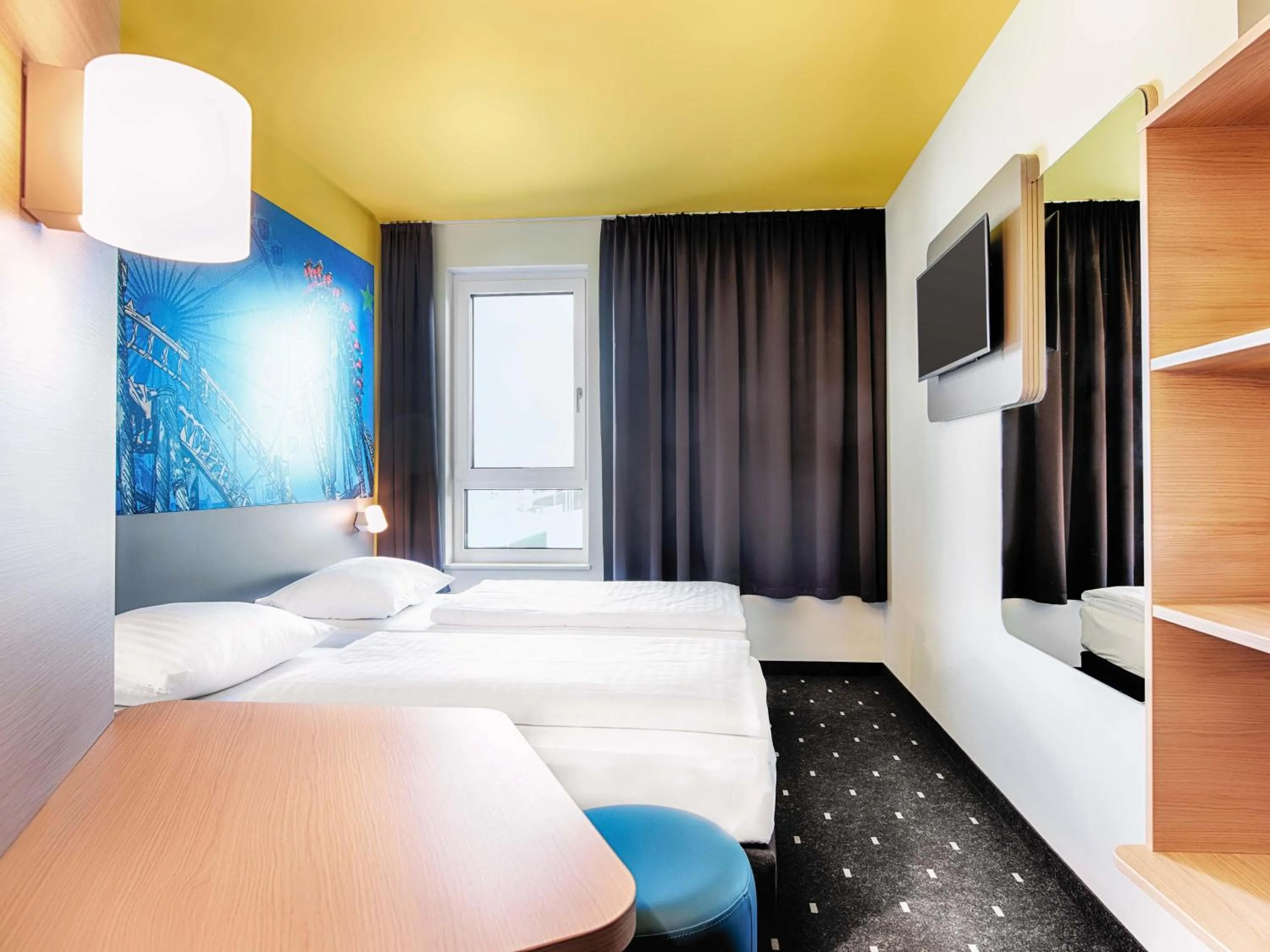 Photo of the whole room, Bed in B&B Hotel Rust-Ettenheim