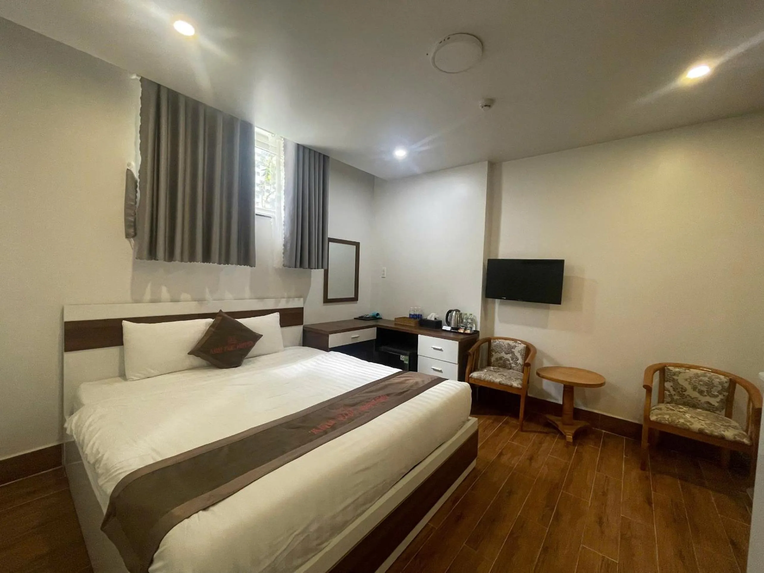 Bed in Anh Duc Hotel Da Lat