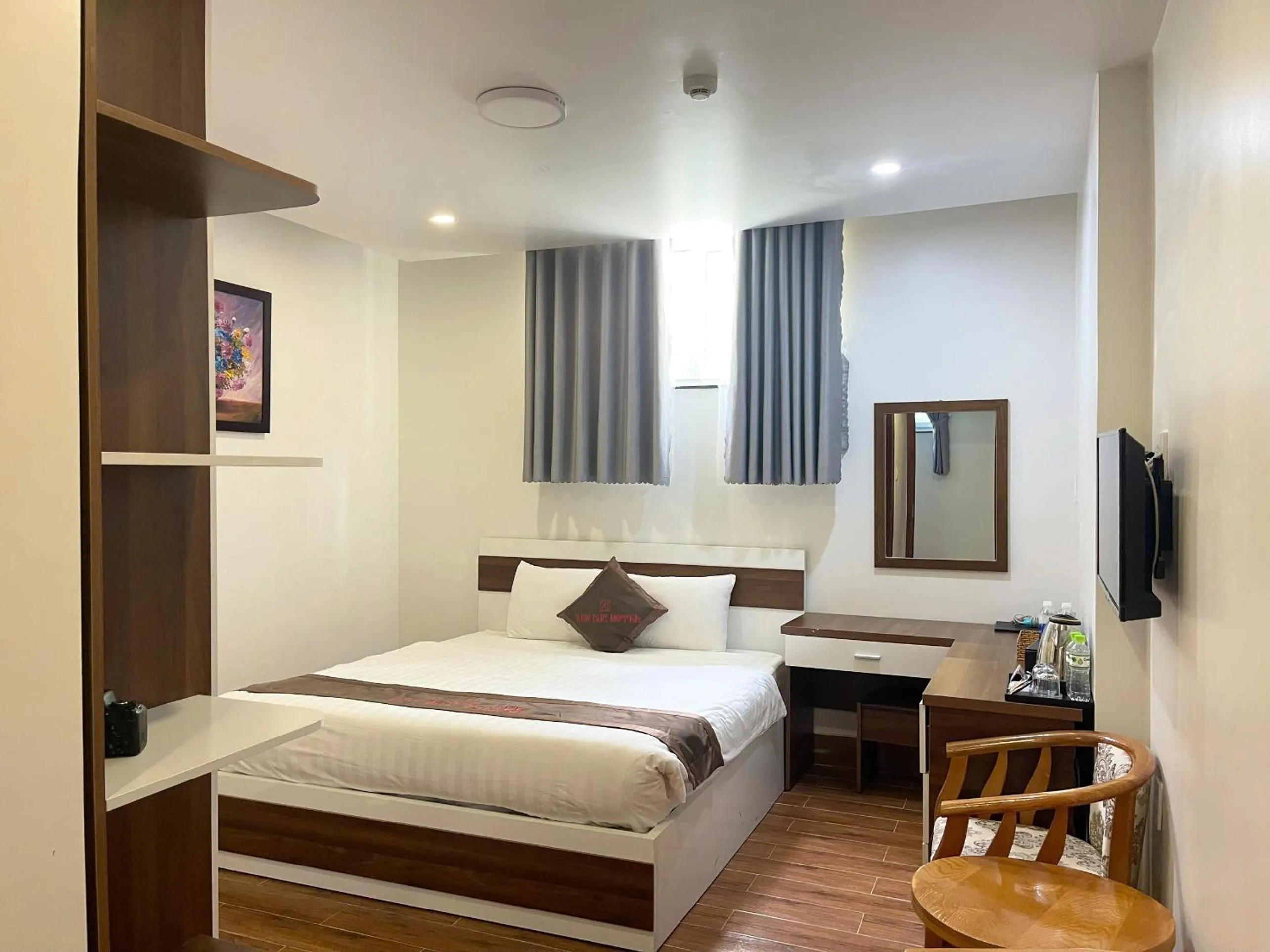 Bed in Anh Duc Hotel Da Lat