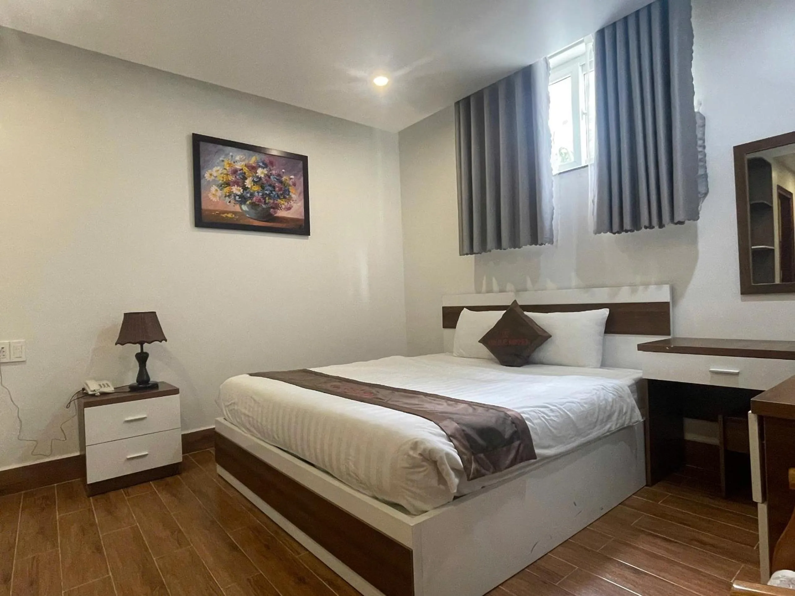 Bed in Anh Duc Hotel Da Lat