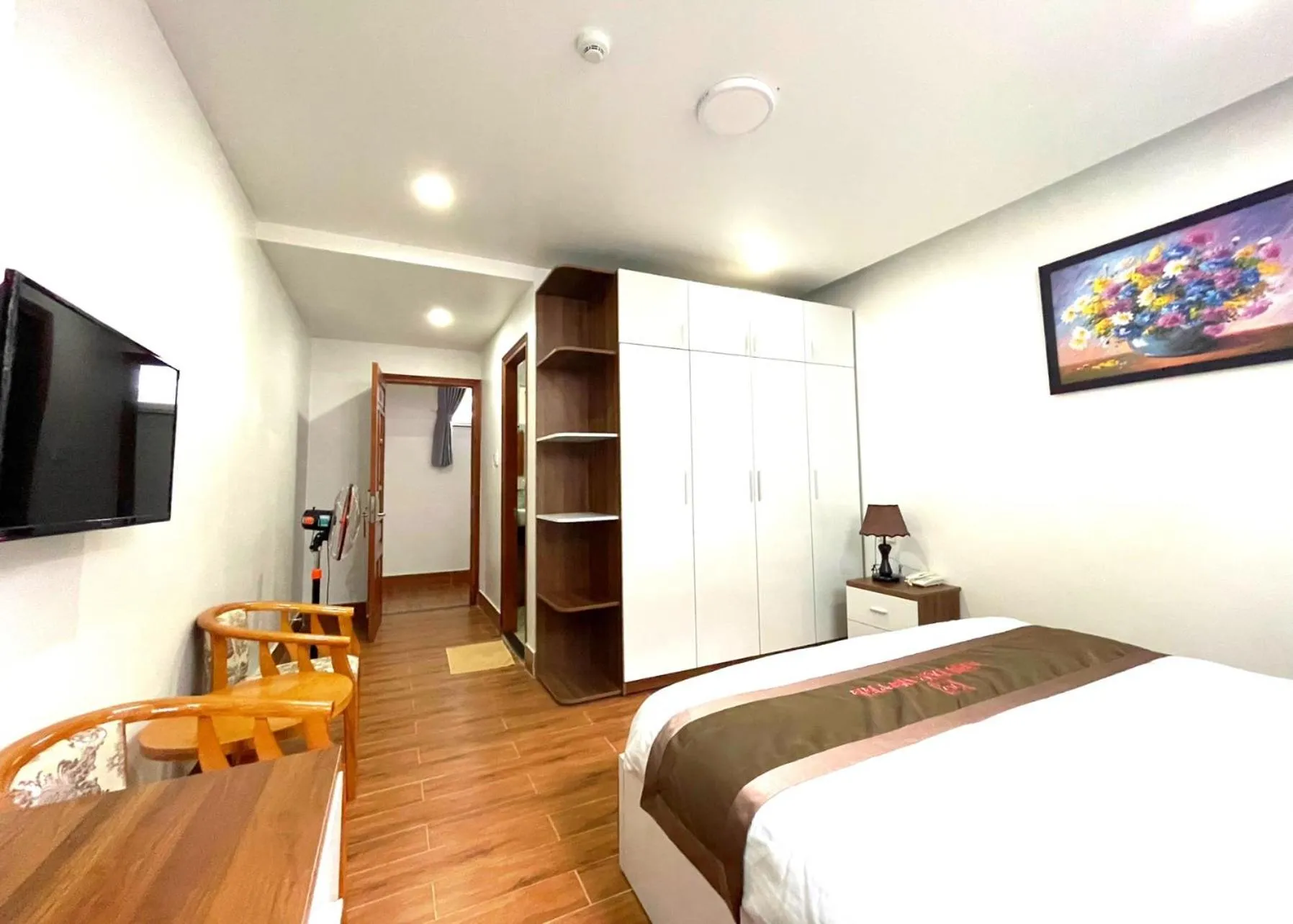 Bedroom, Bed in Anh Duc Hotel Da Lat