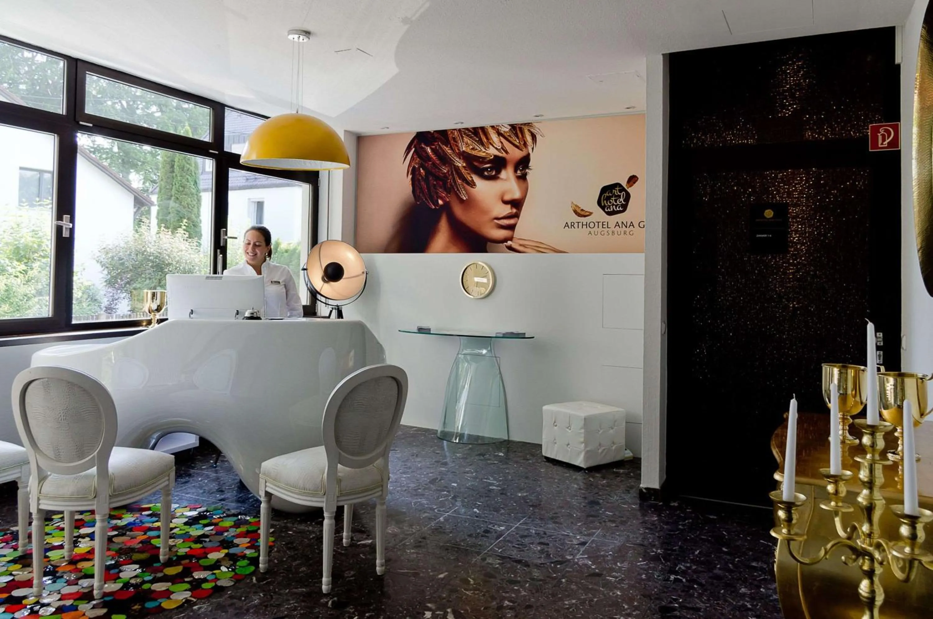 Lobby or reception in Arthotel ANA Gold