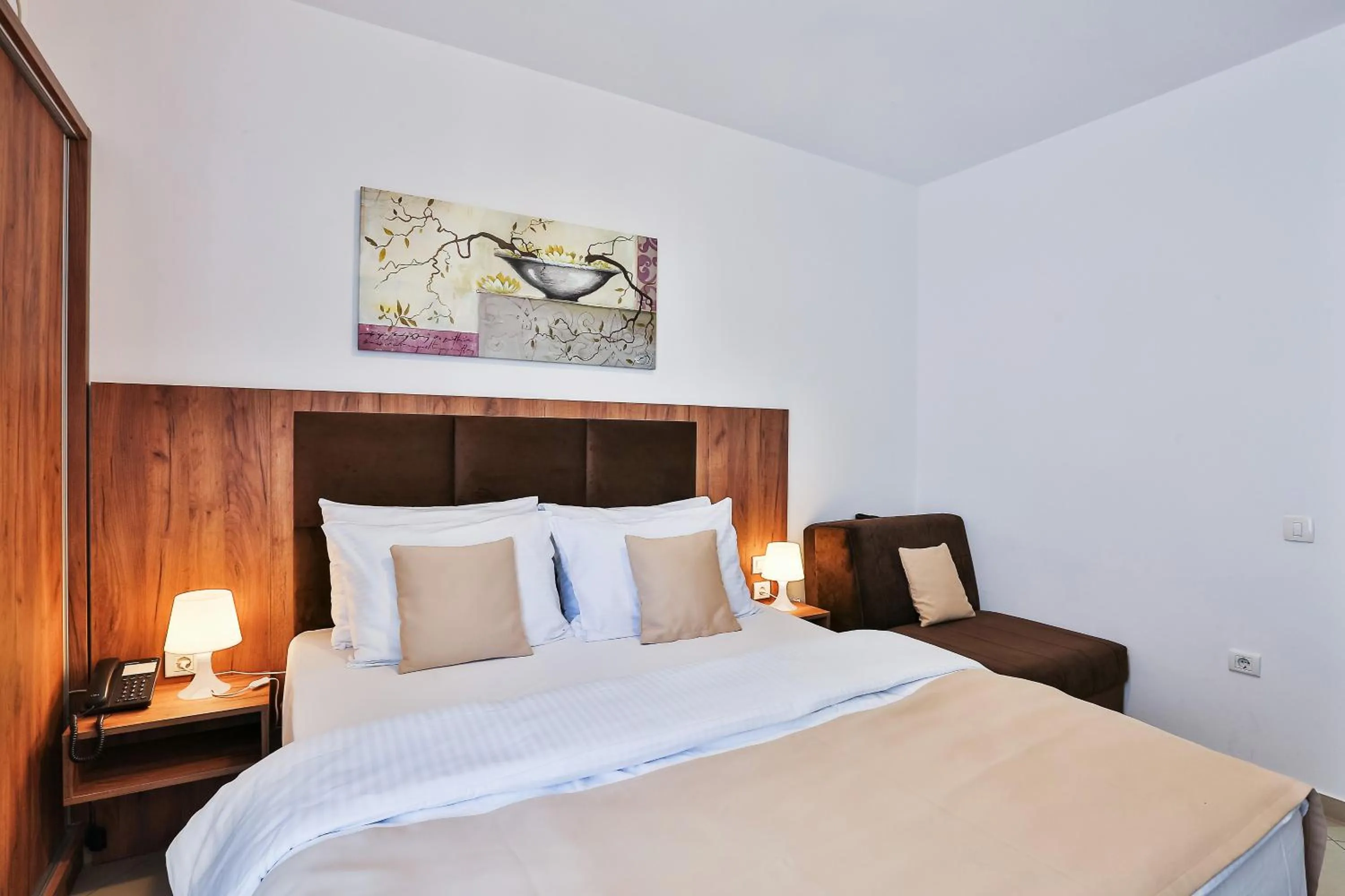 Bedroom, Bed in Hotel La mer