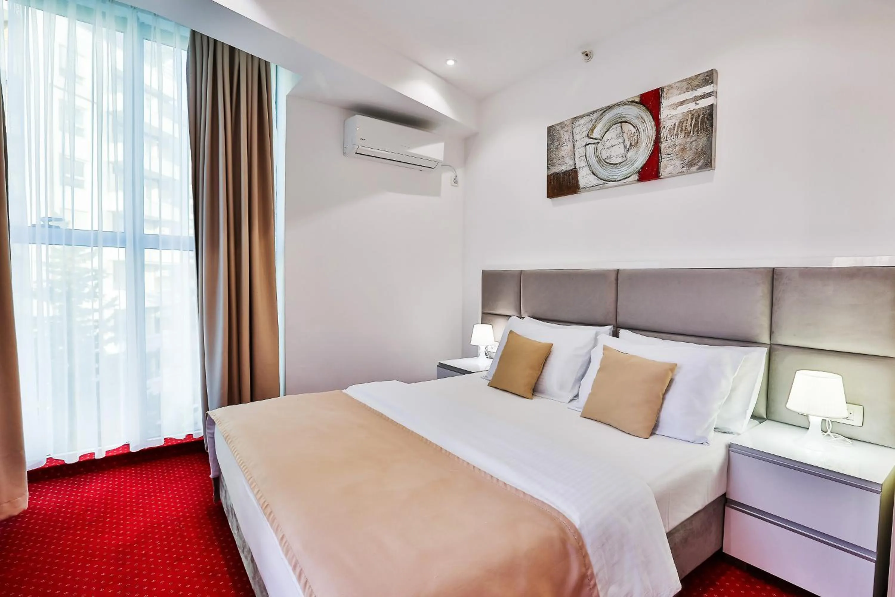 Bedroom, Bed in Hotel La mer