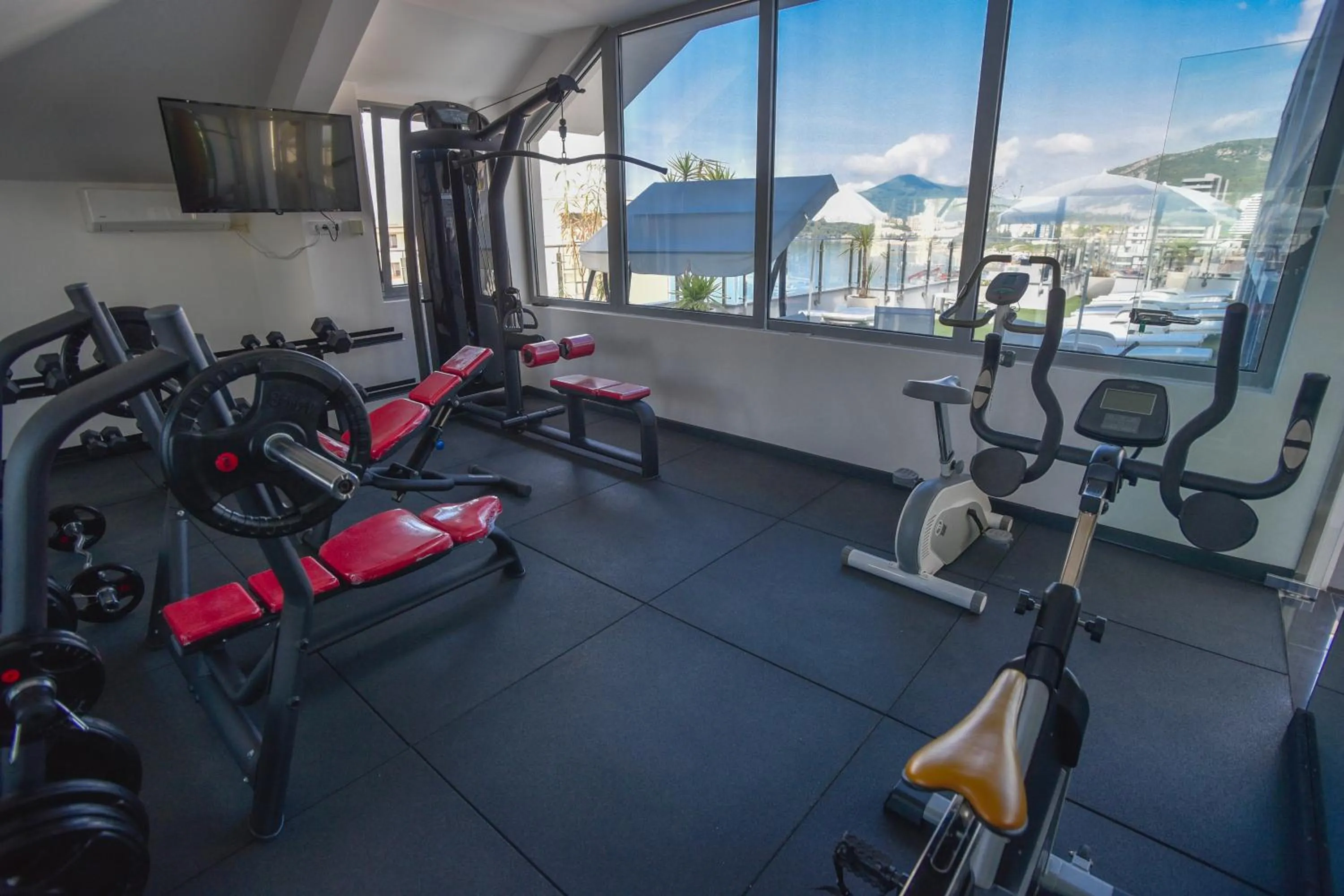 Fitness centre/facilities in Hotel La mer