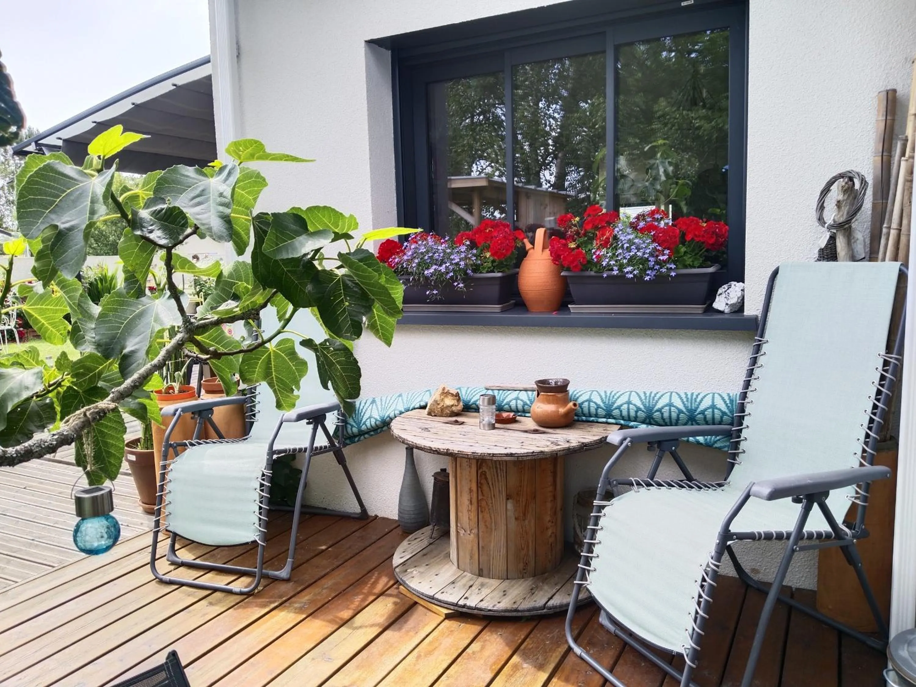 Patio in Chambre d'hôte Margot'te