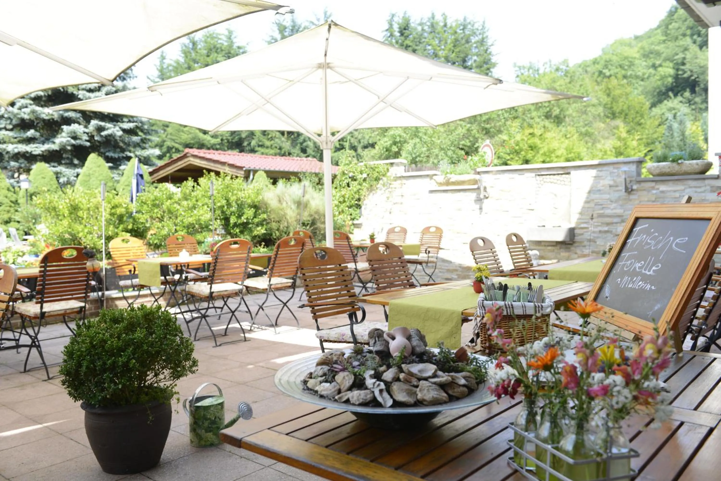 Balcony/Terrace in Landhotel Fasanenhof