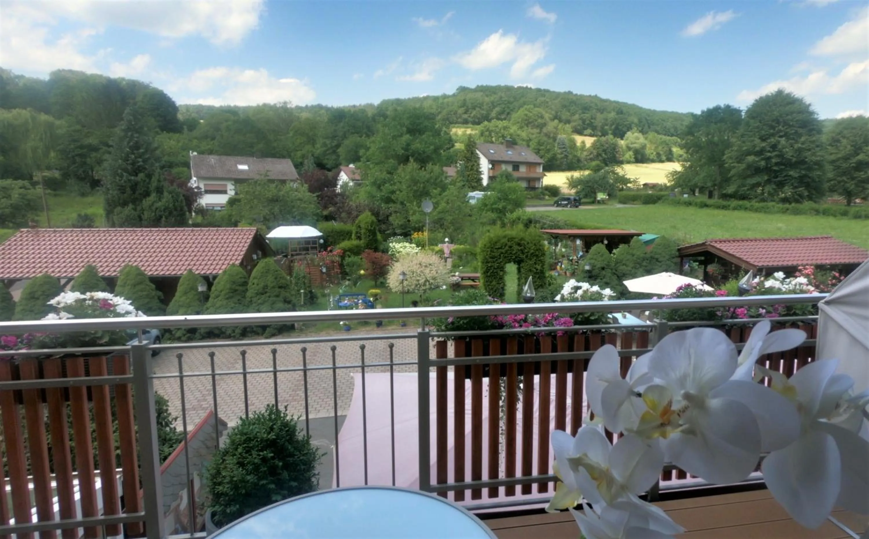 View (from property/room) in Landhotel Fasanenhof