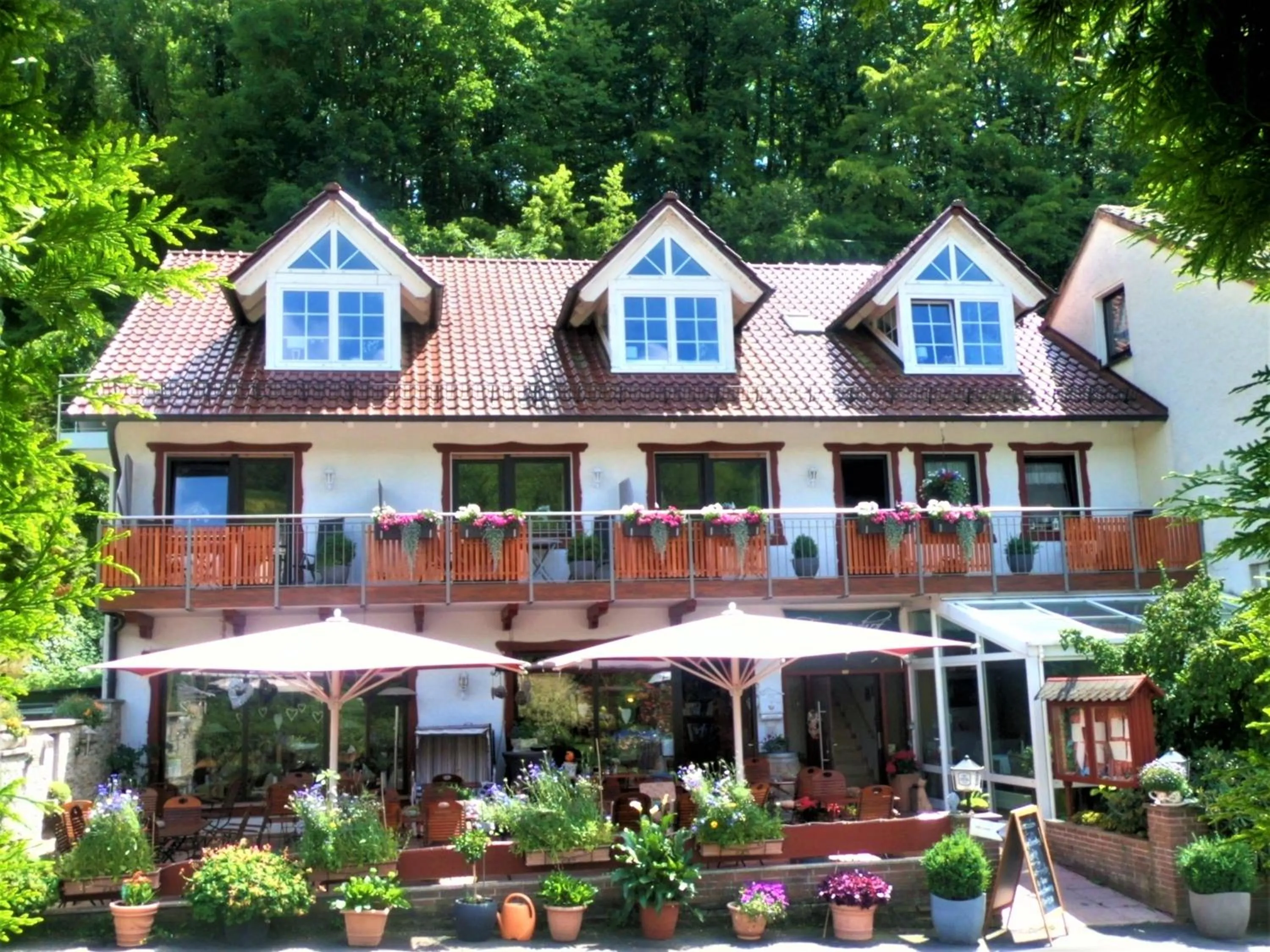 Property building in Landhotel Fasanenhof