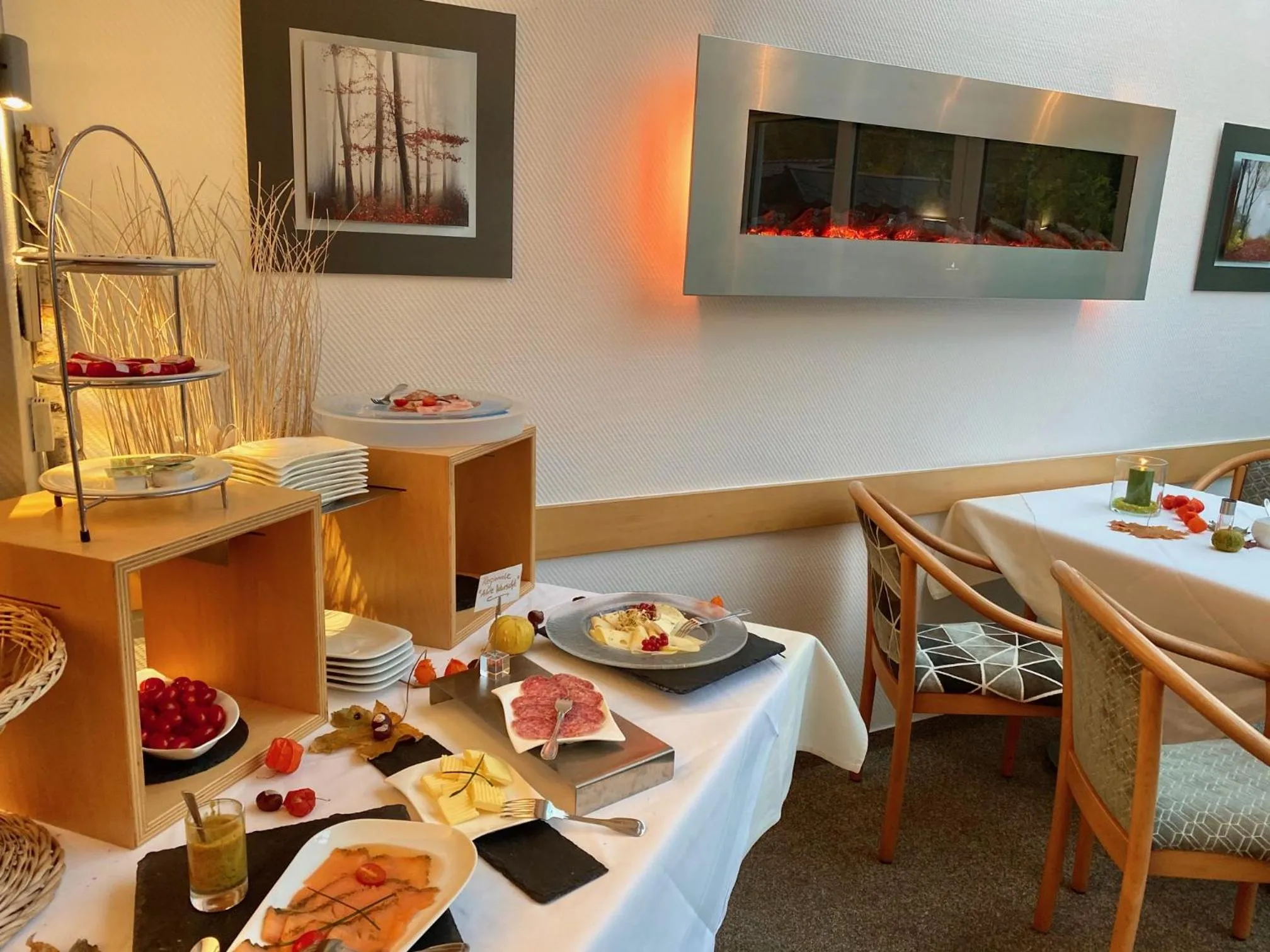 Buffet breakfast in Landhotel Fasanenhof