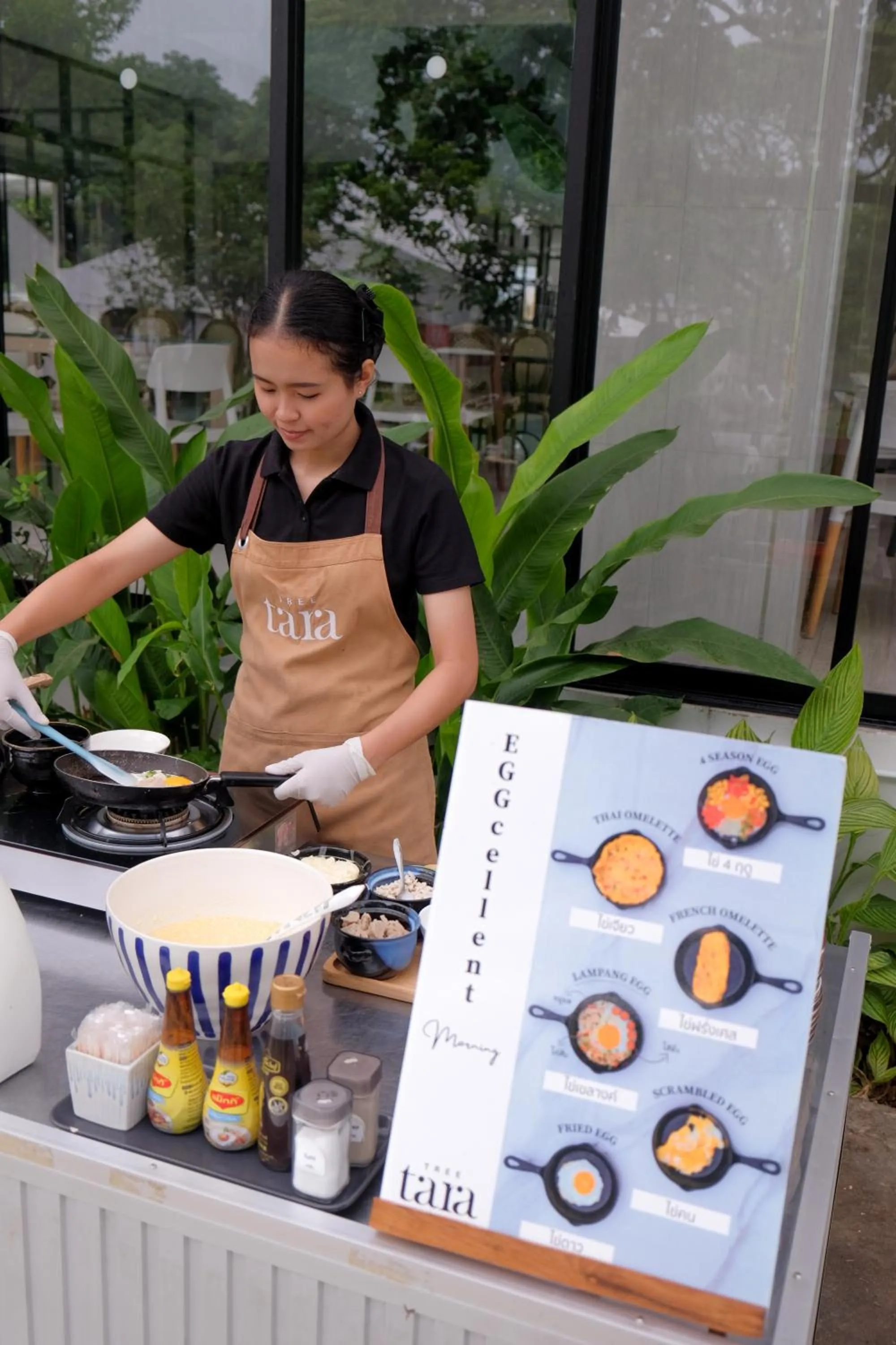 Breakfast in Tree Tara hotel