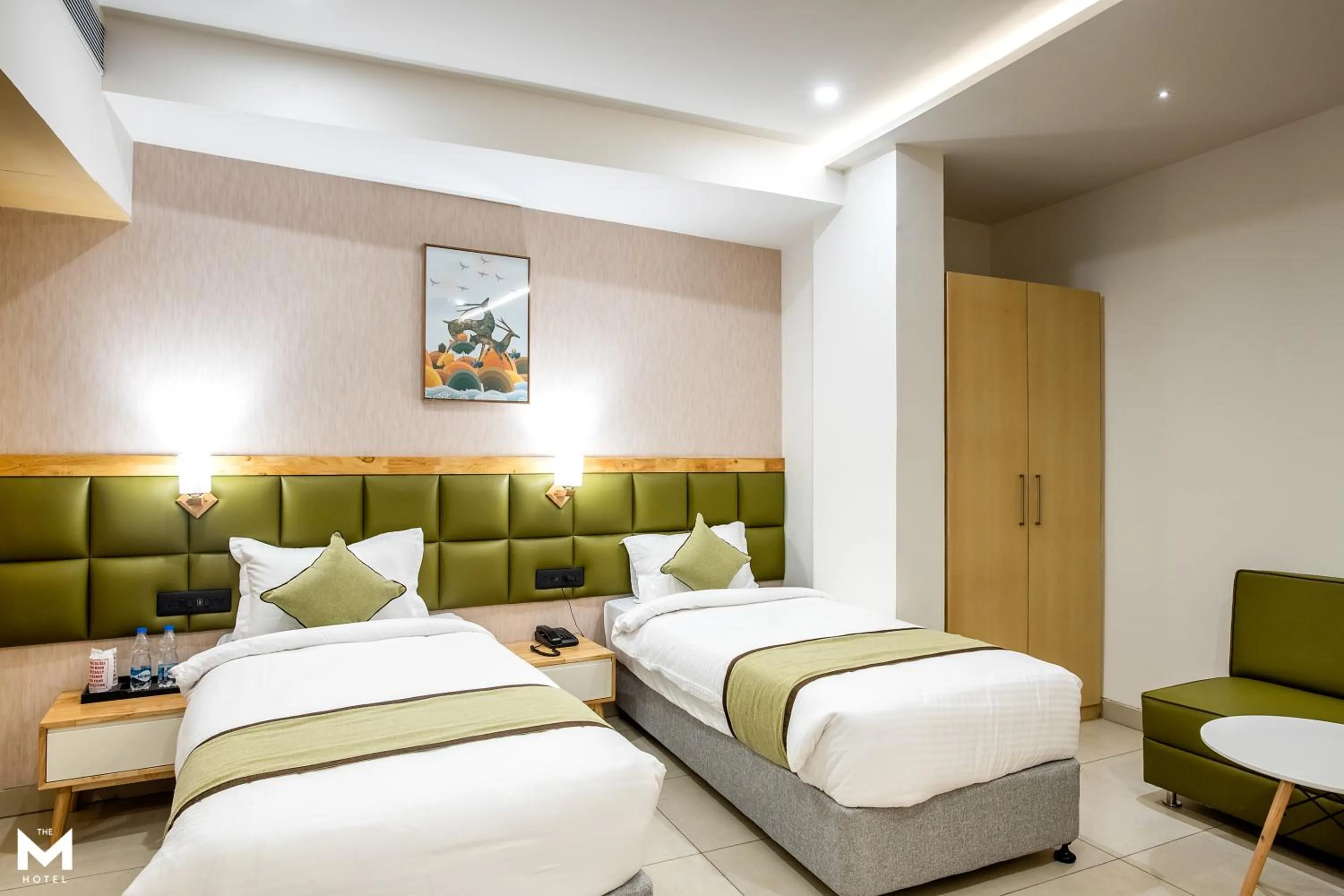 Photo of the whole room, Bed in THE M HOTEL