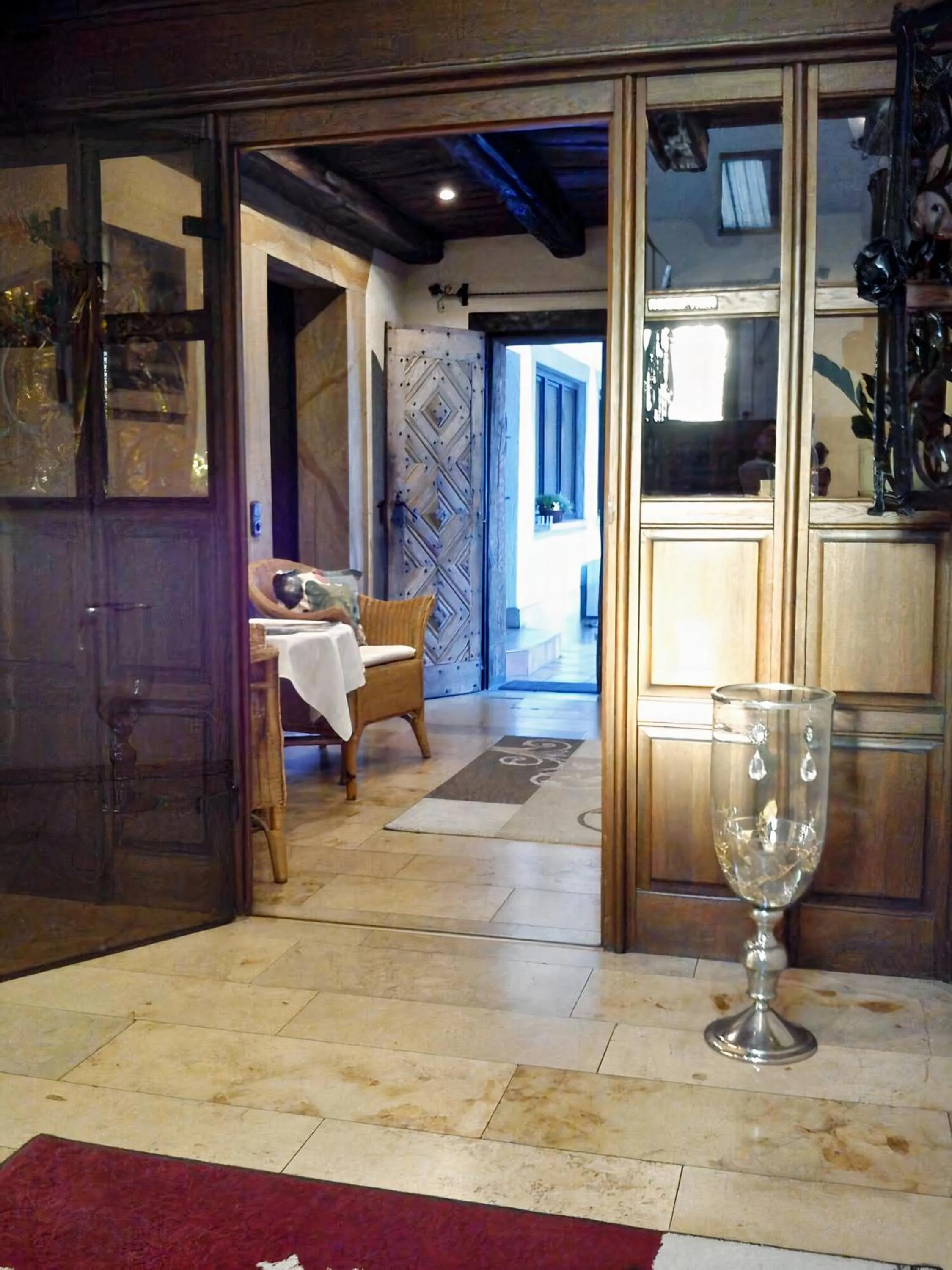 Lobby or reception in Hotel Burg Breuberg