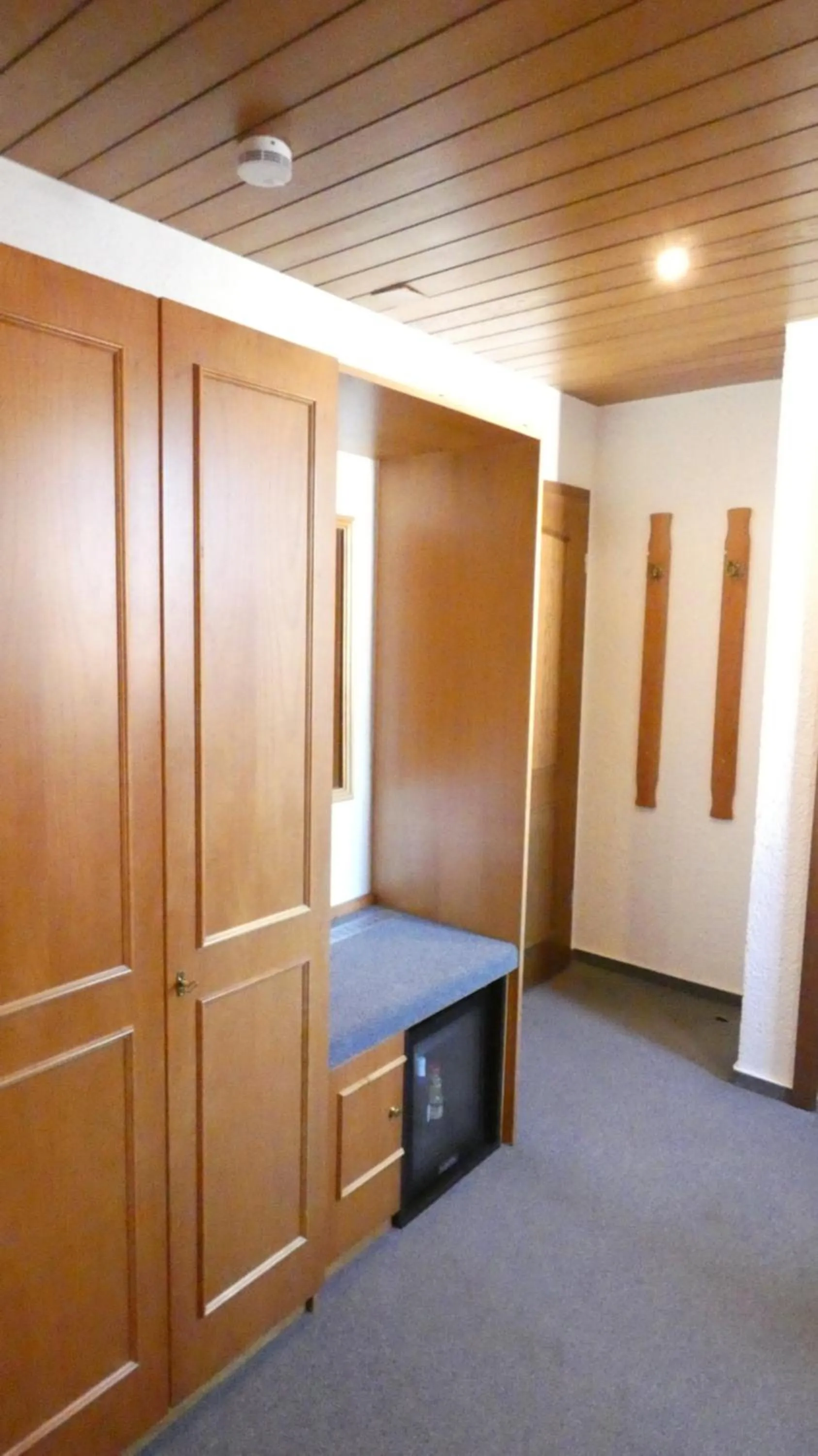 wardrobe in Hotel Burg Breuberg