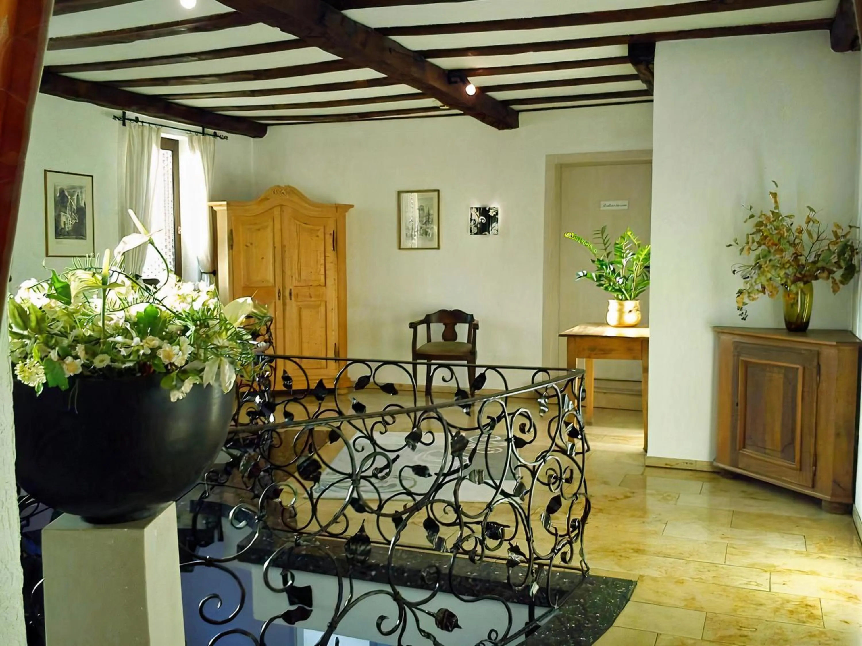 Decorative detail in Hotel Burg Breuberg