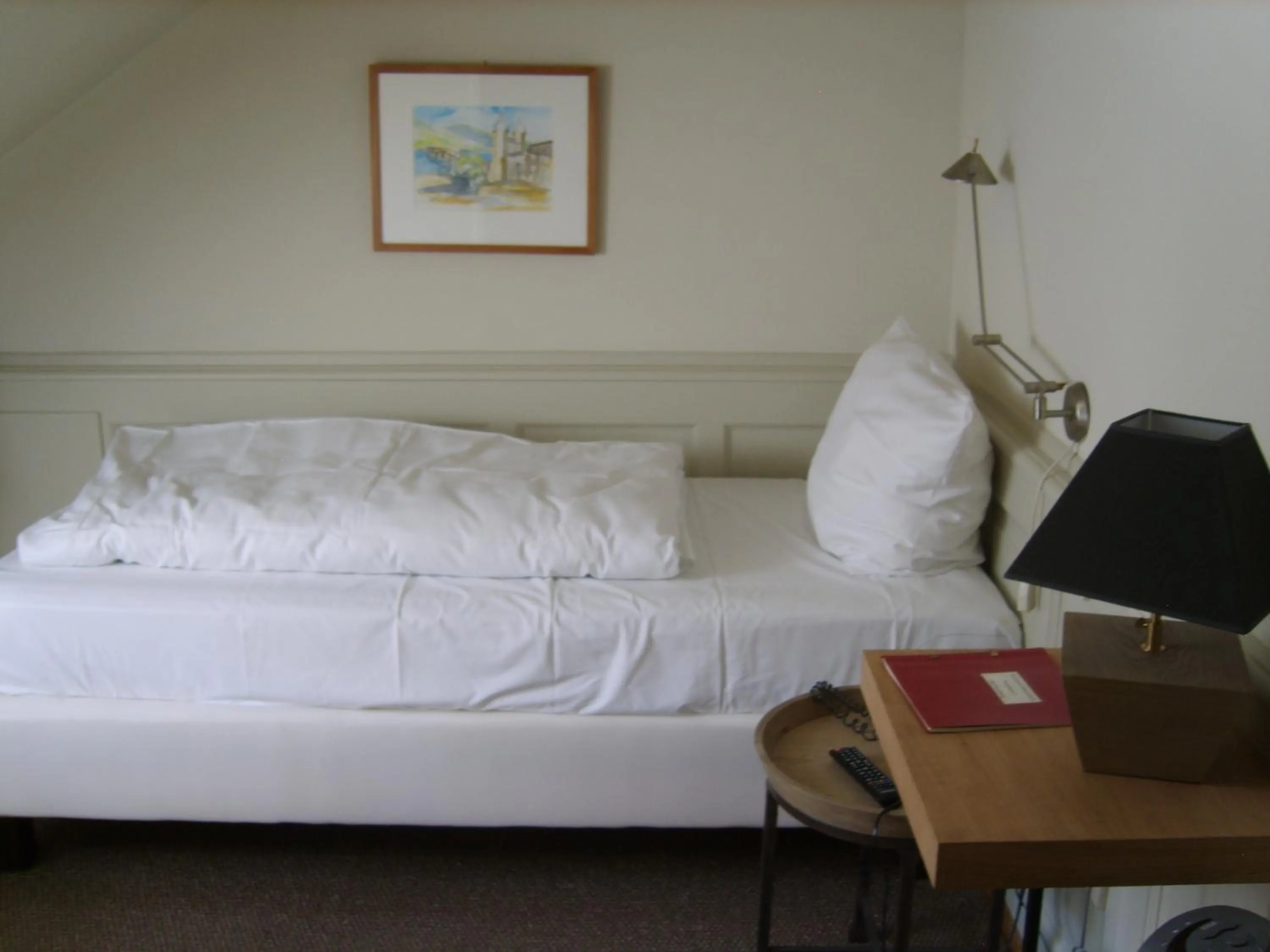 Bed in Hotel Schnookeloch