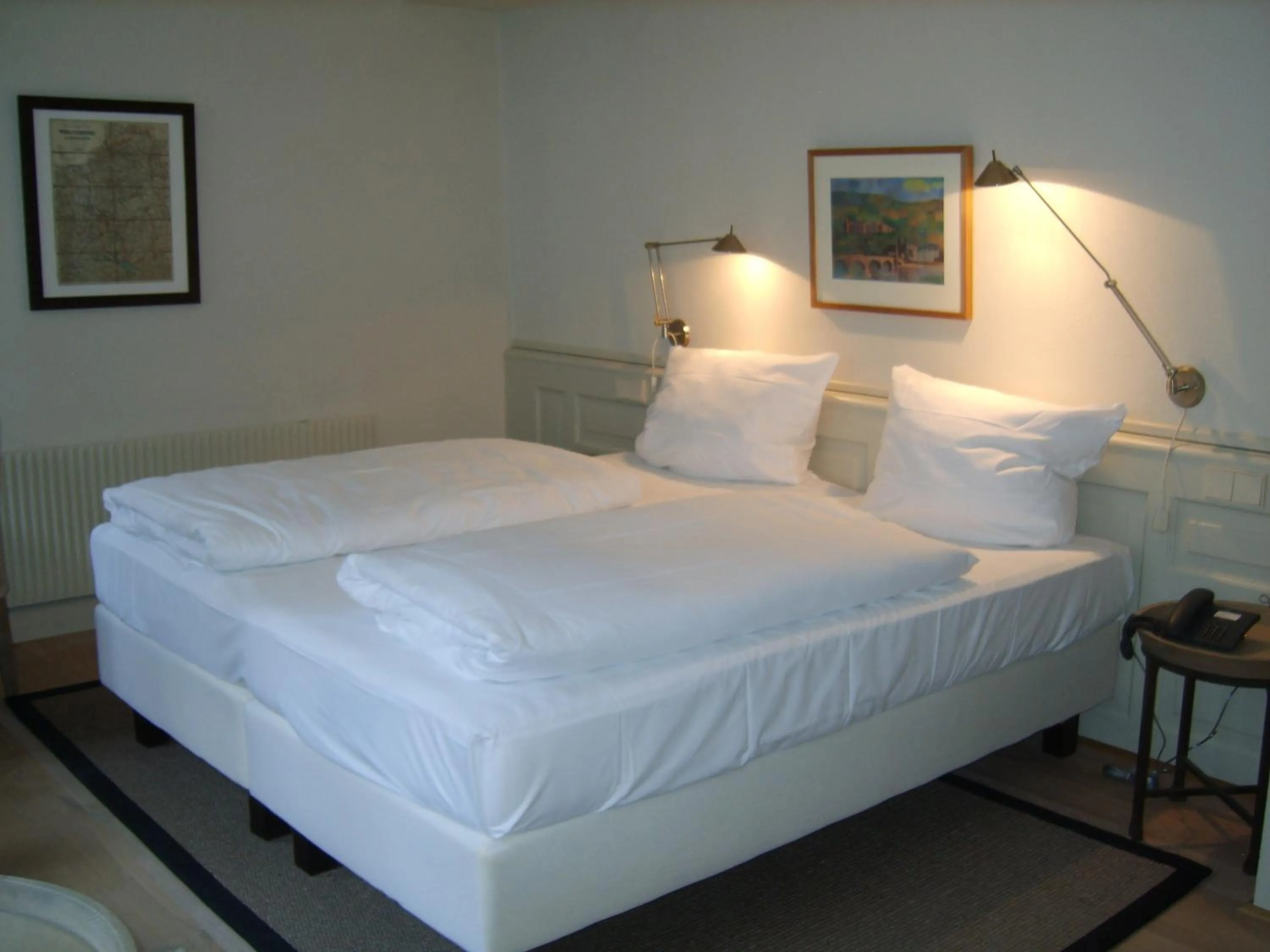 Bed in Hotel Schnookeloch