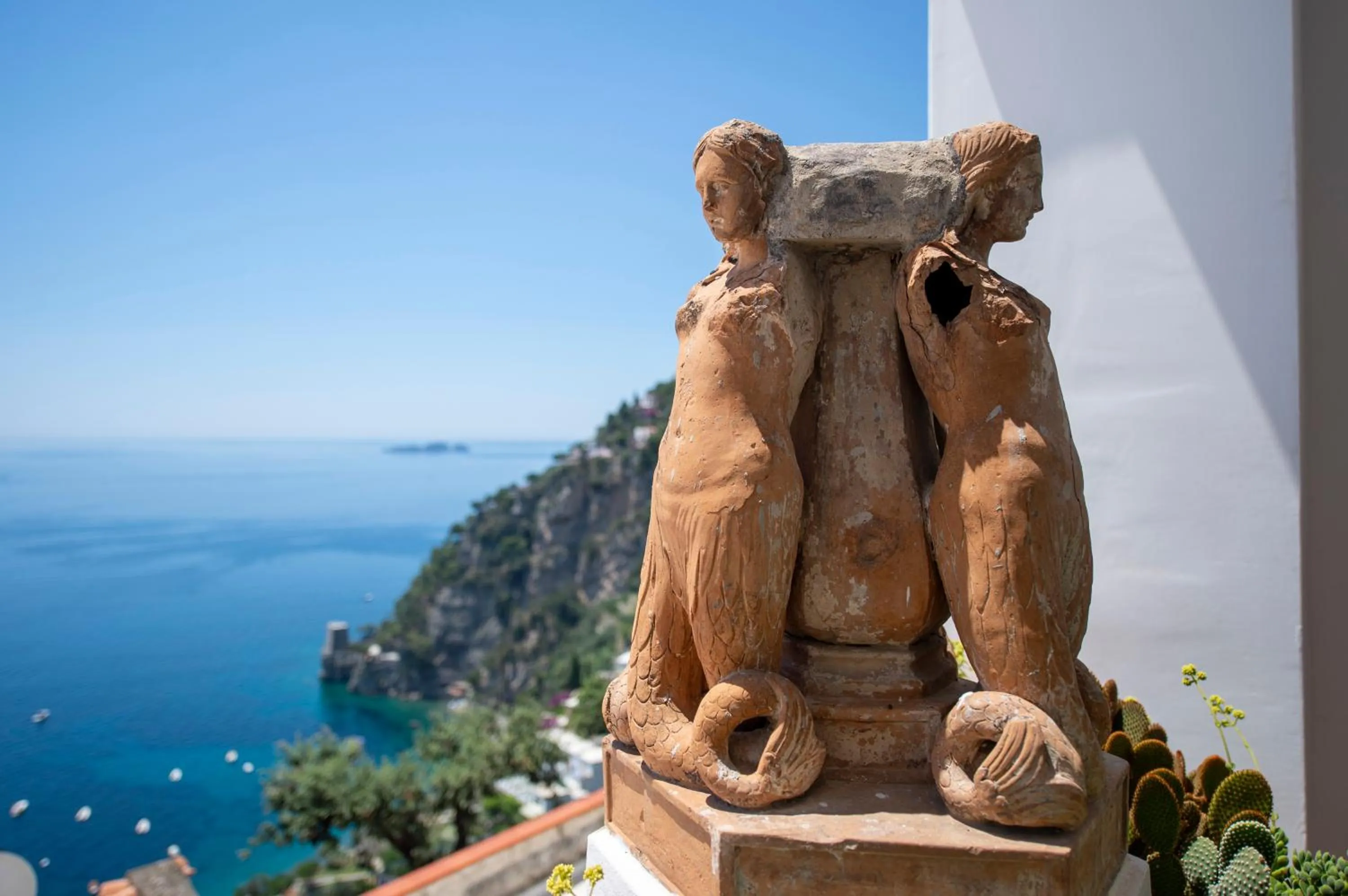 Decorative detail in CASA CAPRILE POSITANO