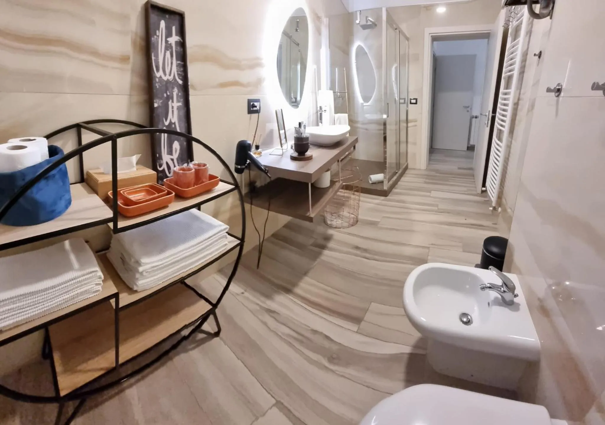 Shower in La Gubbiata