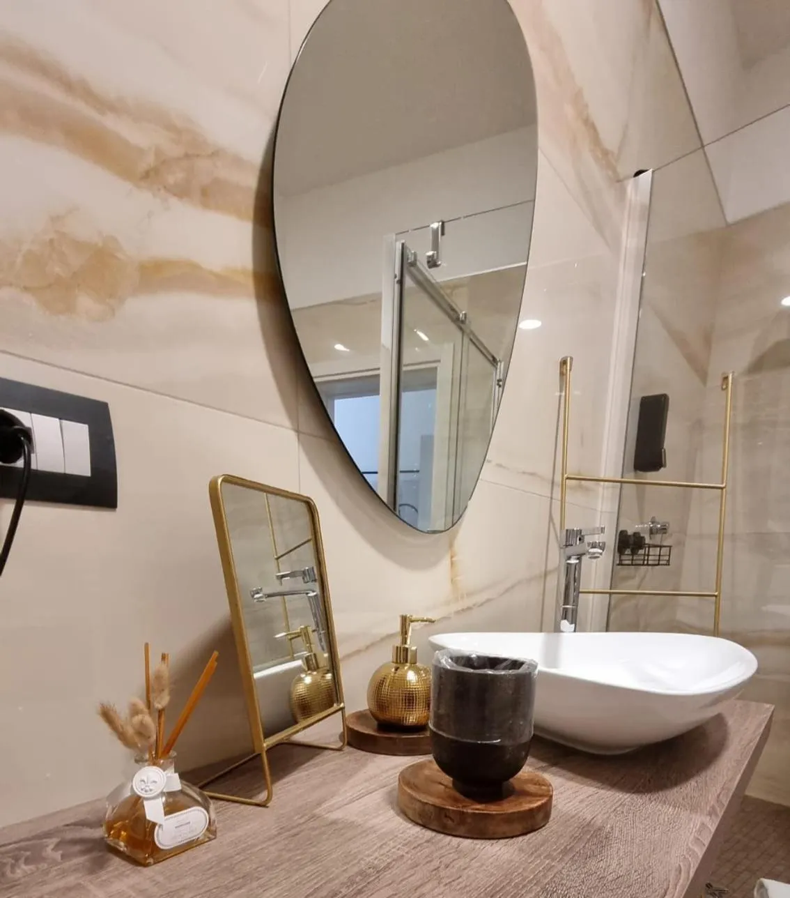 Shower in La Gubbiata