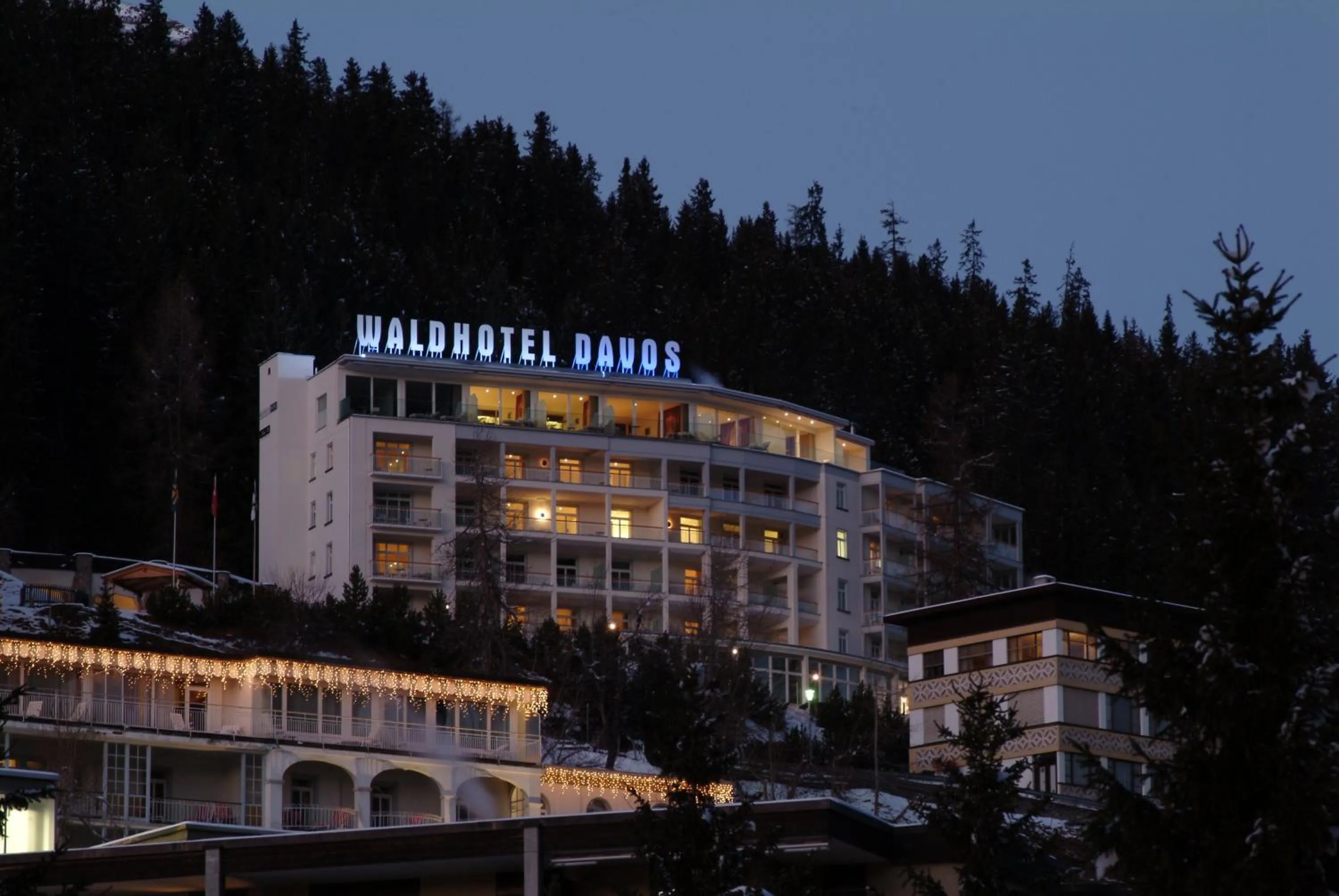 Facade/entrance in Waldhotel & SPA Davos - for body & soul