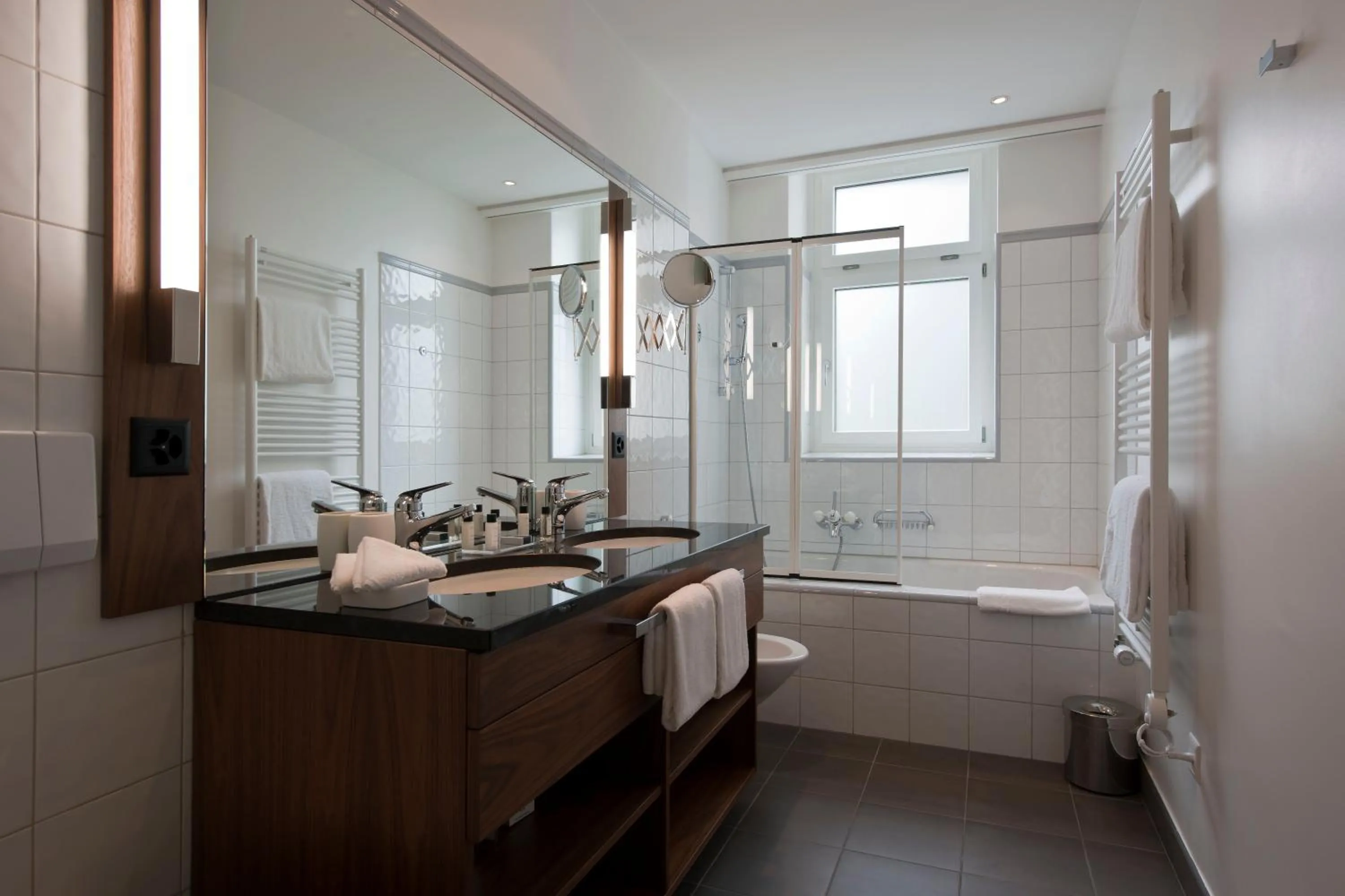 Bathroom in Waldhotel & SPA Davos - for body & soul