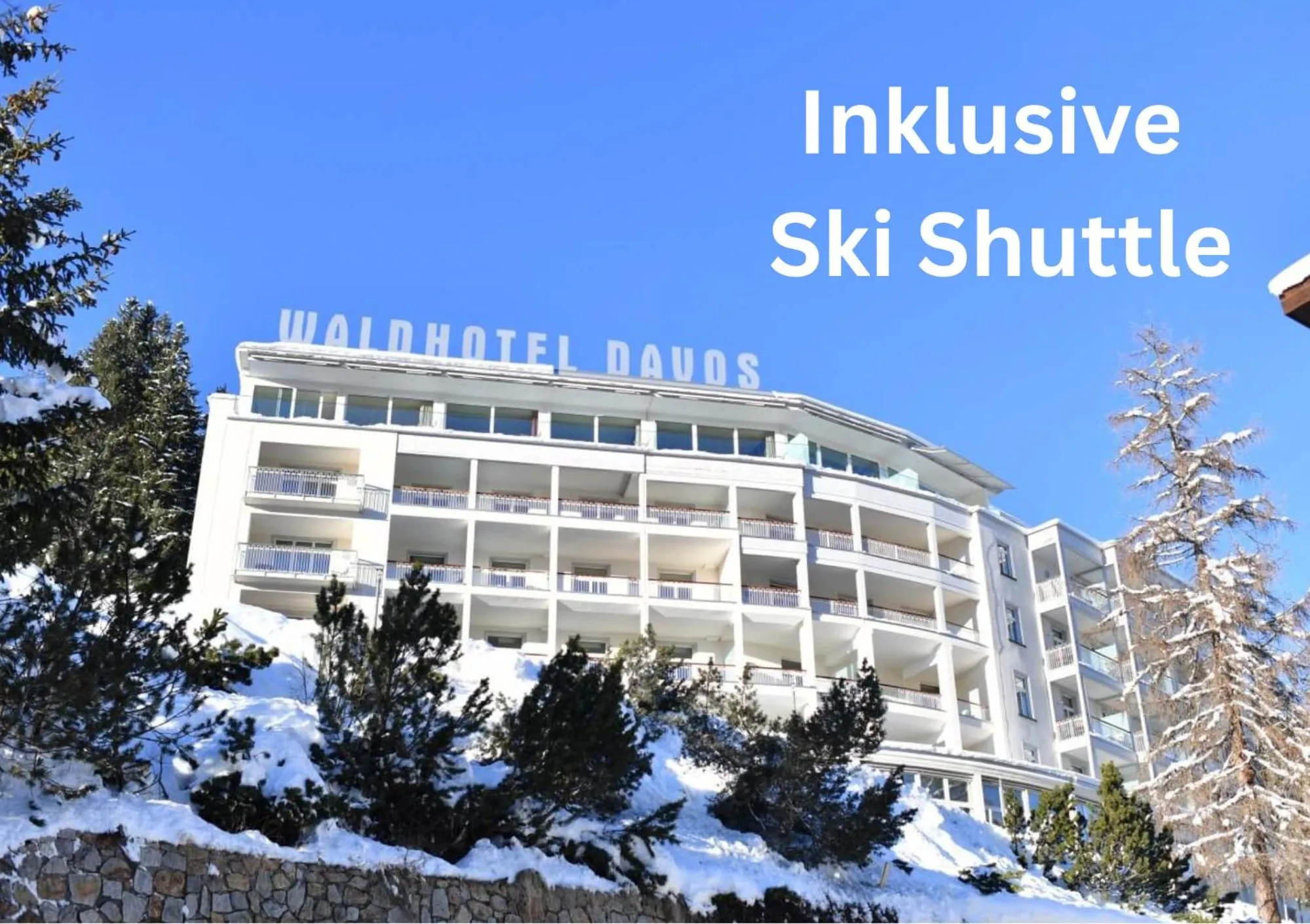 Property building in Waldhotel & SPA Davos - for body & soul