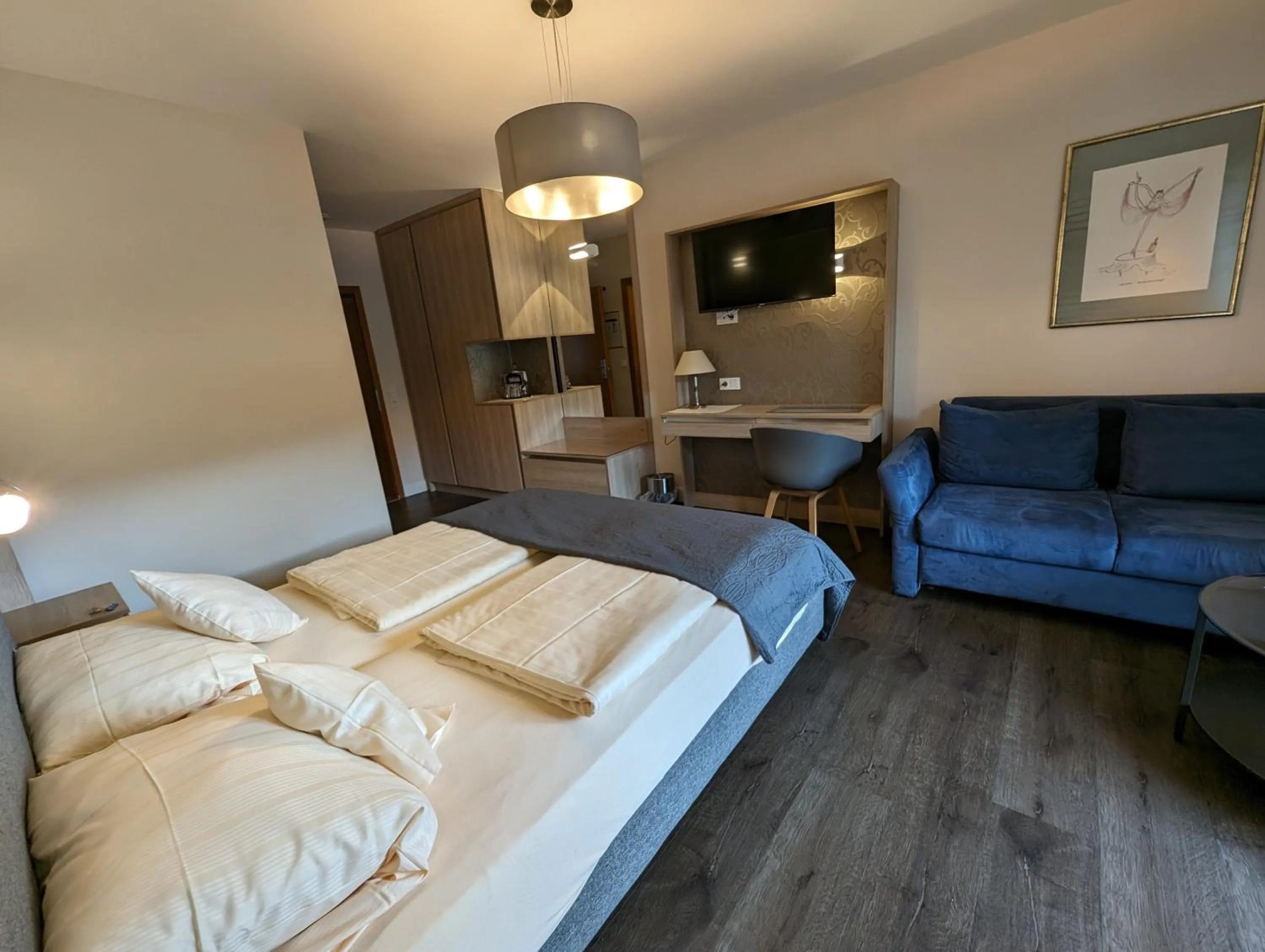 Bed in Weinhotel St. Stephanus