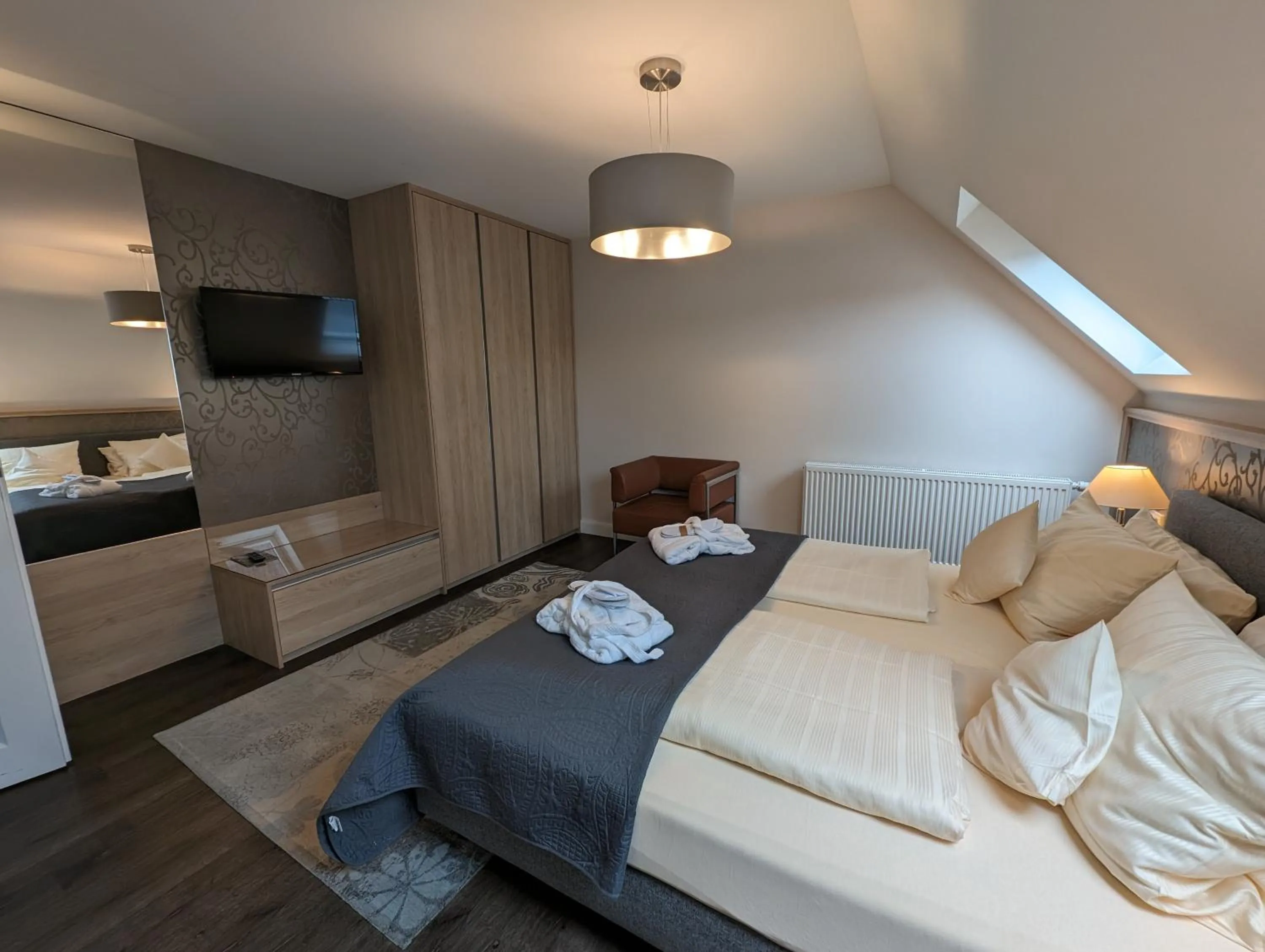 Bed in Weinhotel St. Stephanus