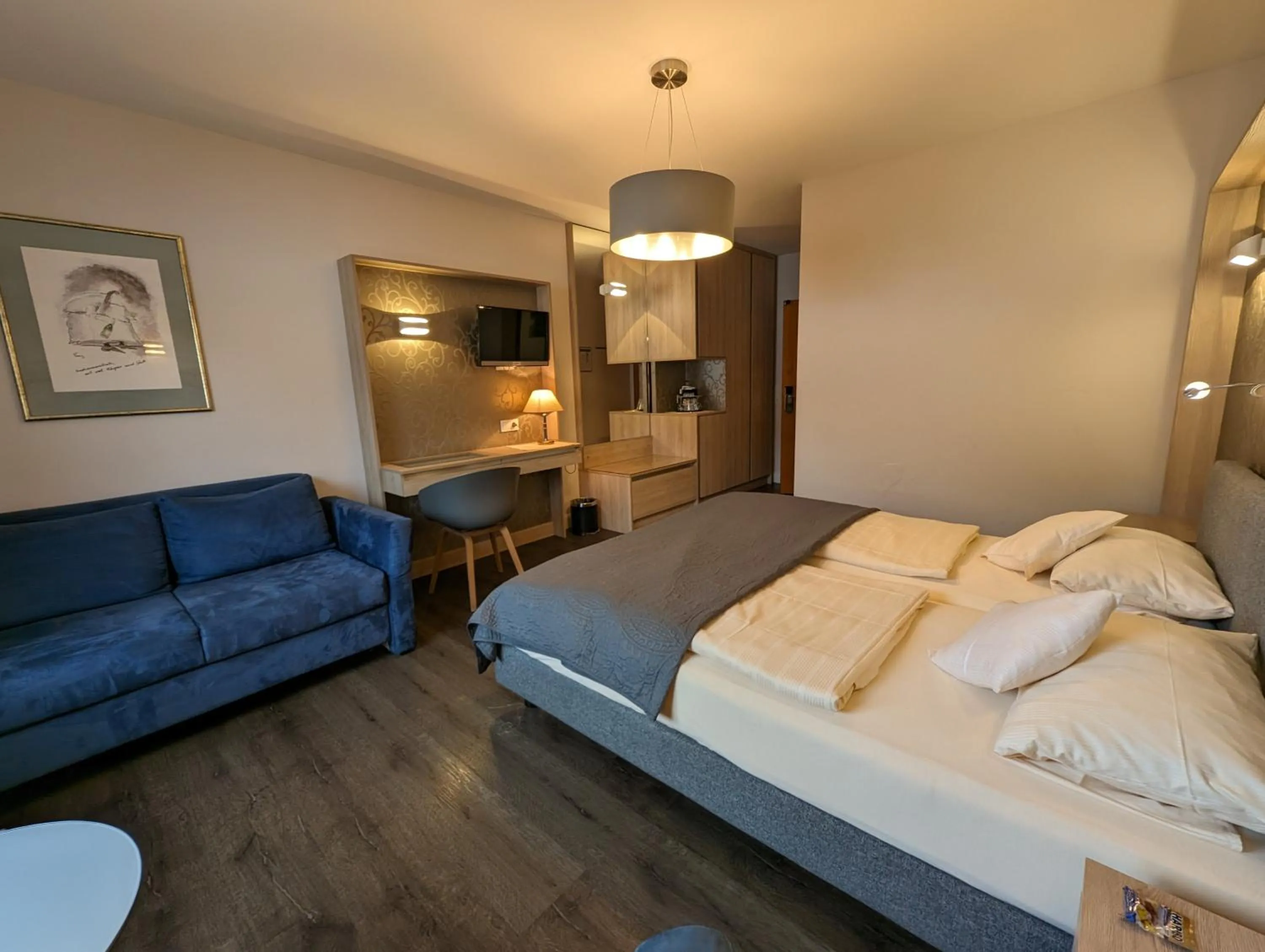 Bed in Weinhotel St. Stephanus