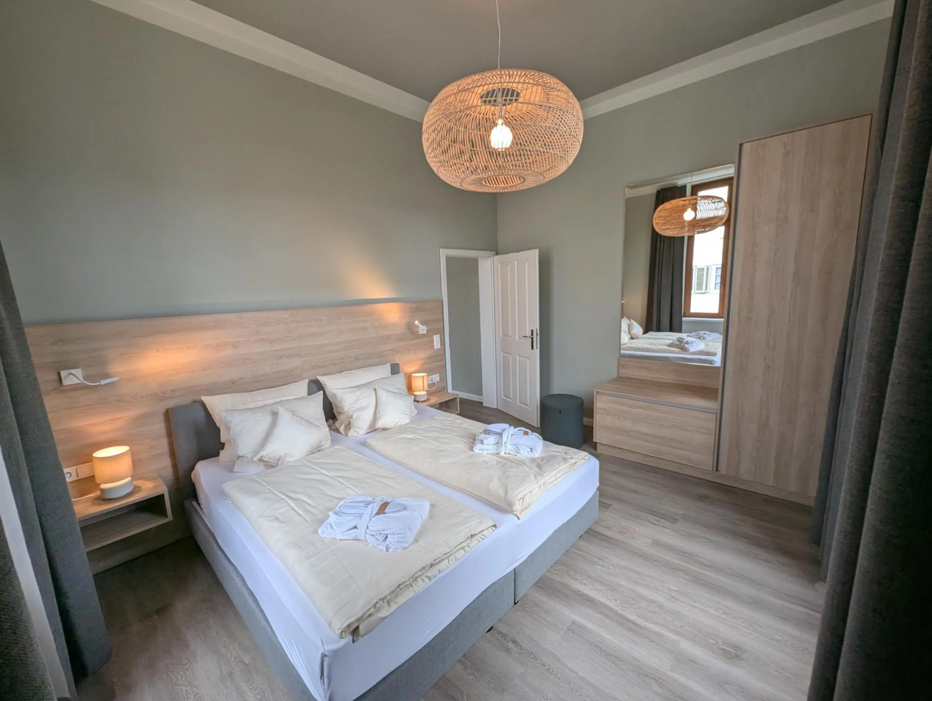 Bed in Weinhotel St. Stephanus