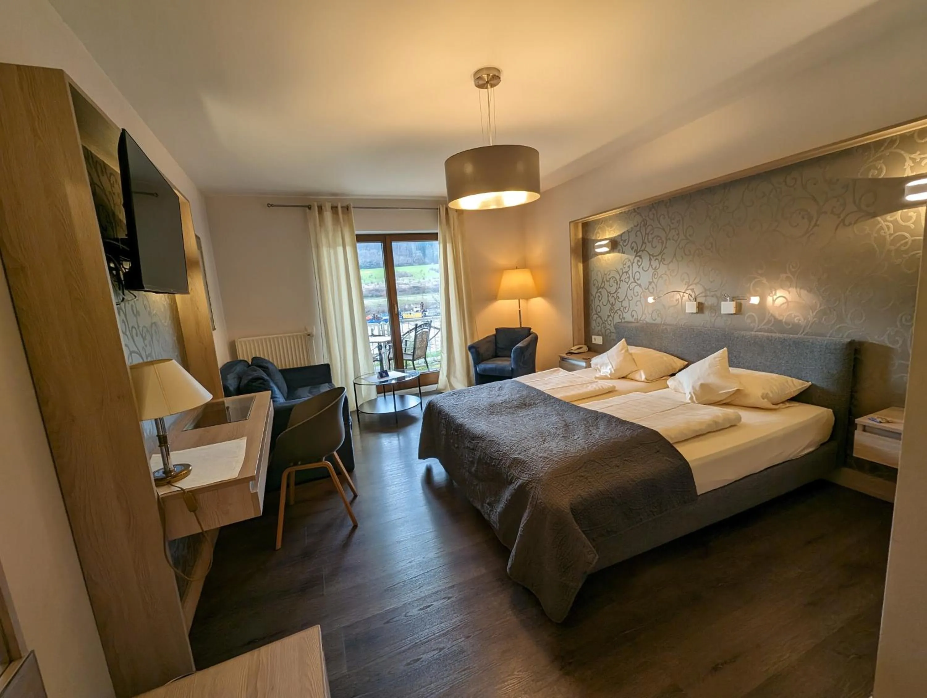 Bed in Weinhotel St. Stephanus