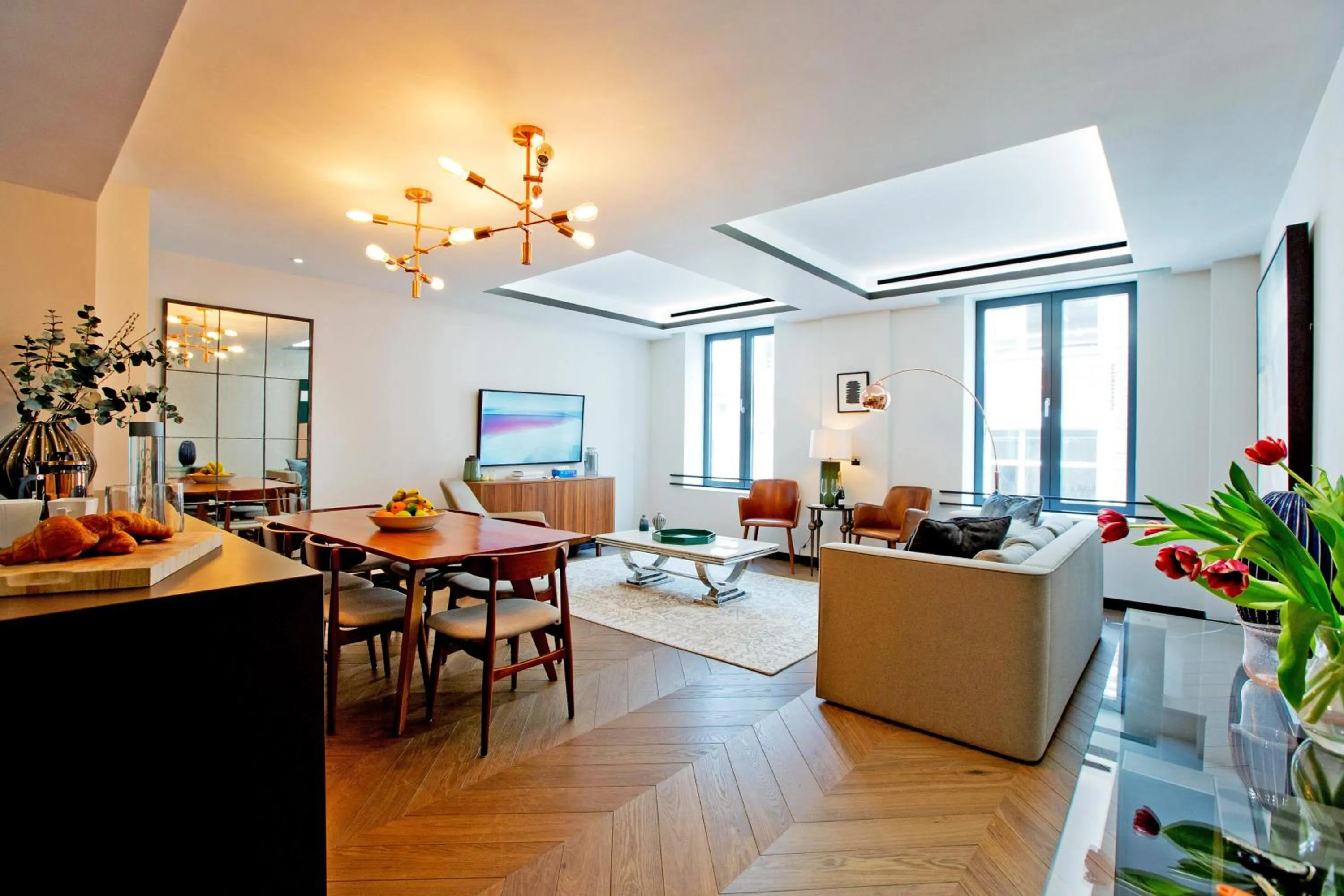 Living room in 37GS Residences