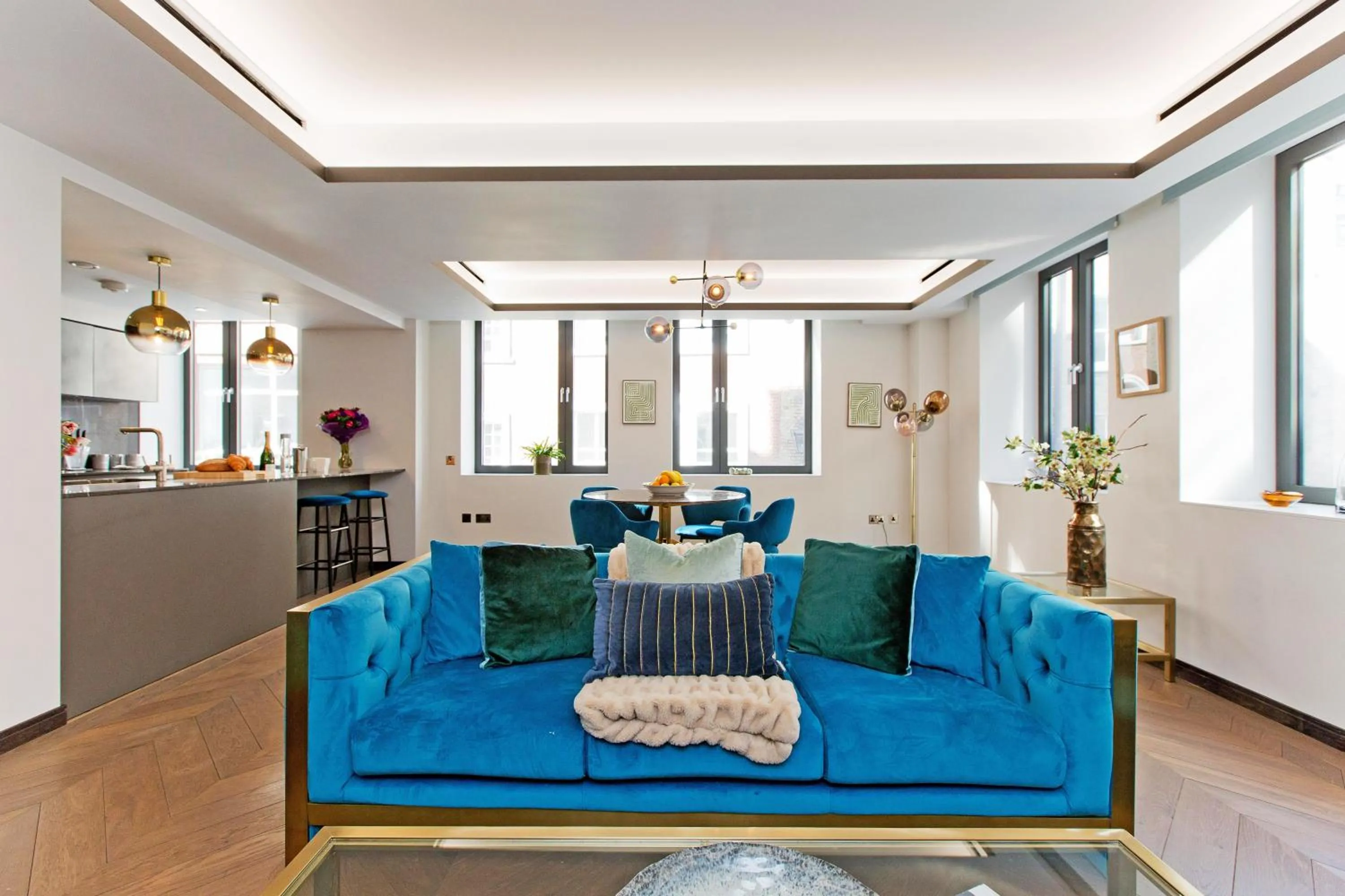 Living room in 37GS Residences