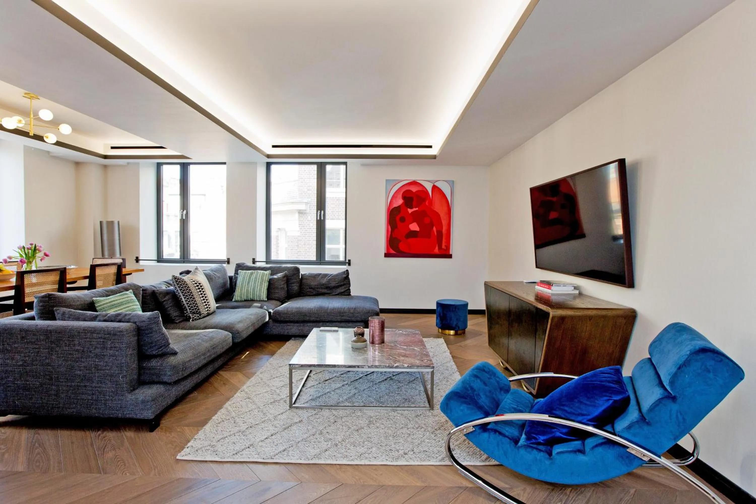 Living room in 37GS Residences