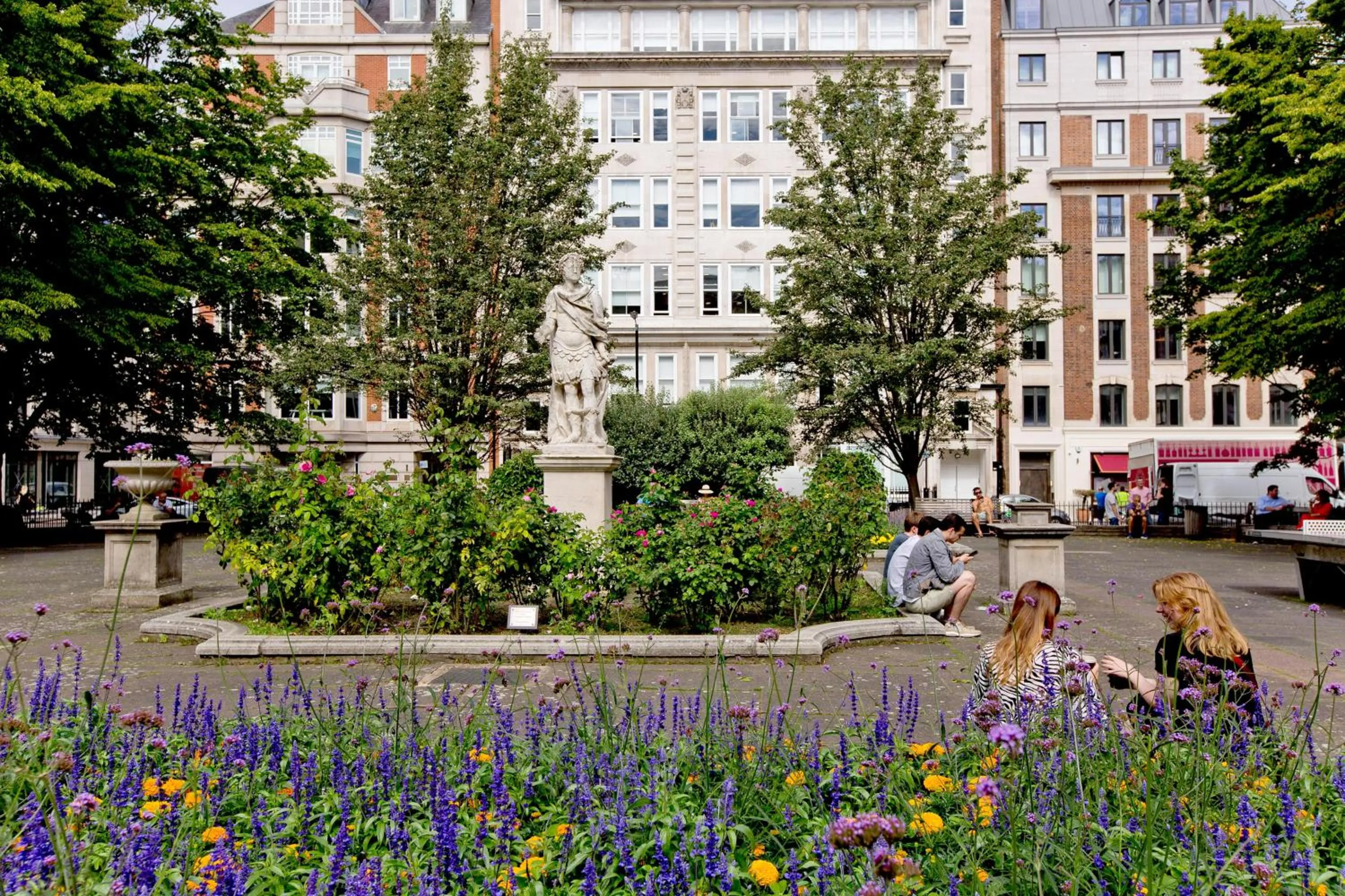 Garden view in 37GS Residences