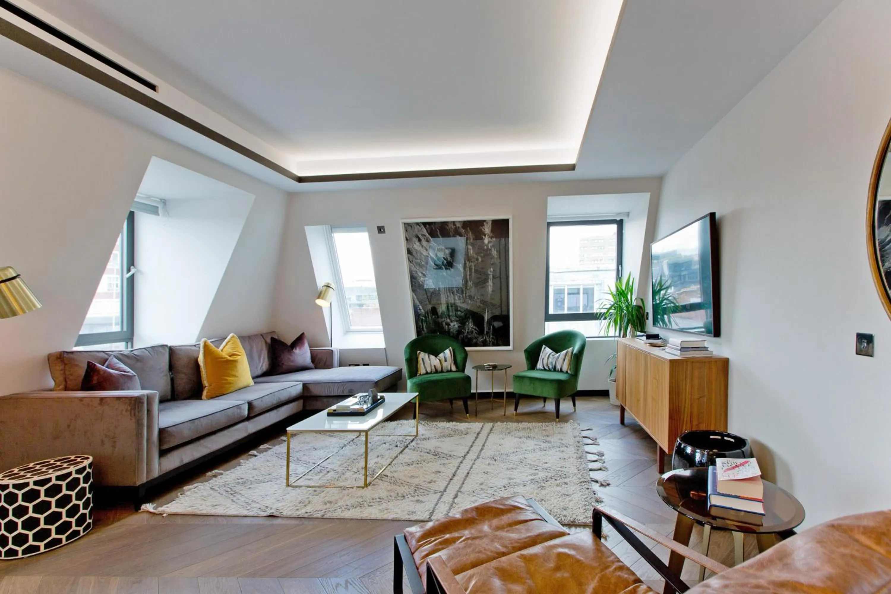 Living room in 37GS Residences